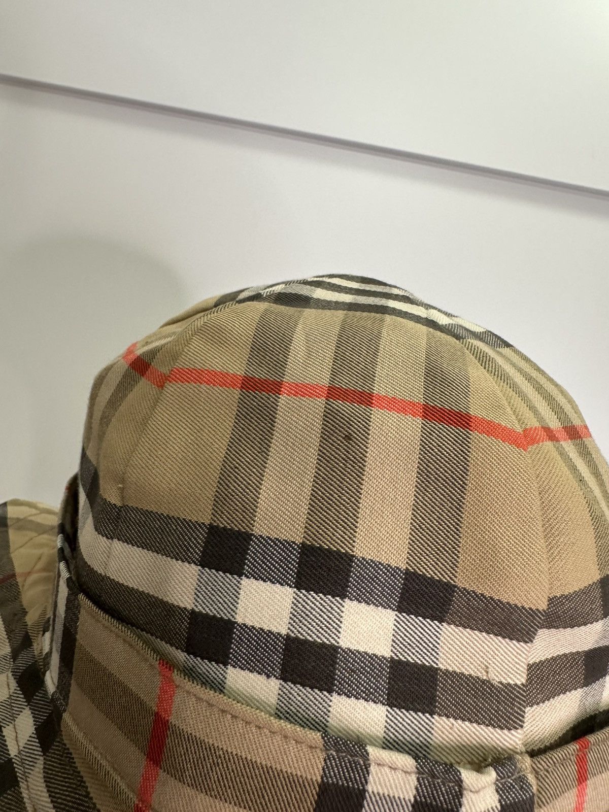 Burberry Burberry vintage checkerboard beige bucket hat Size ONE SIZE - 3 Thumbnail