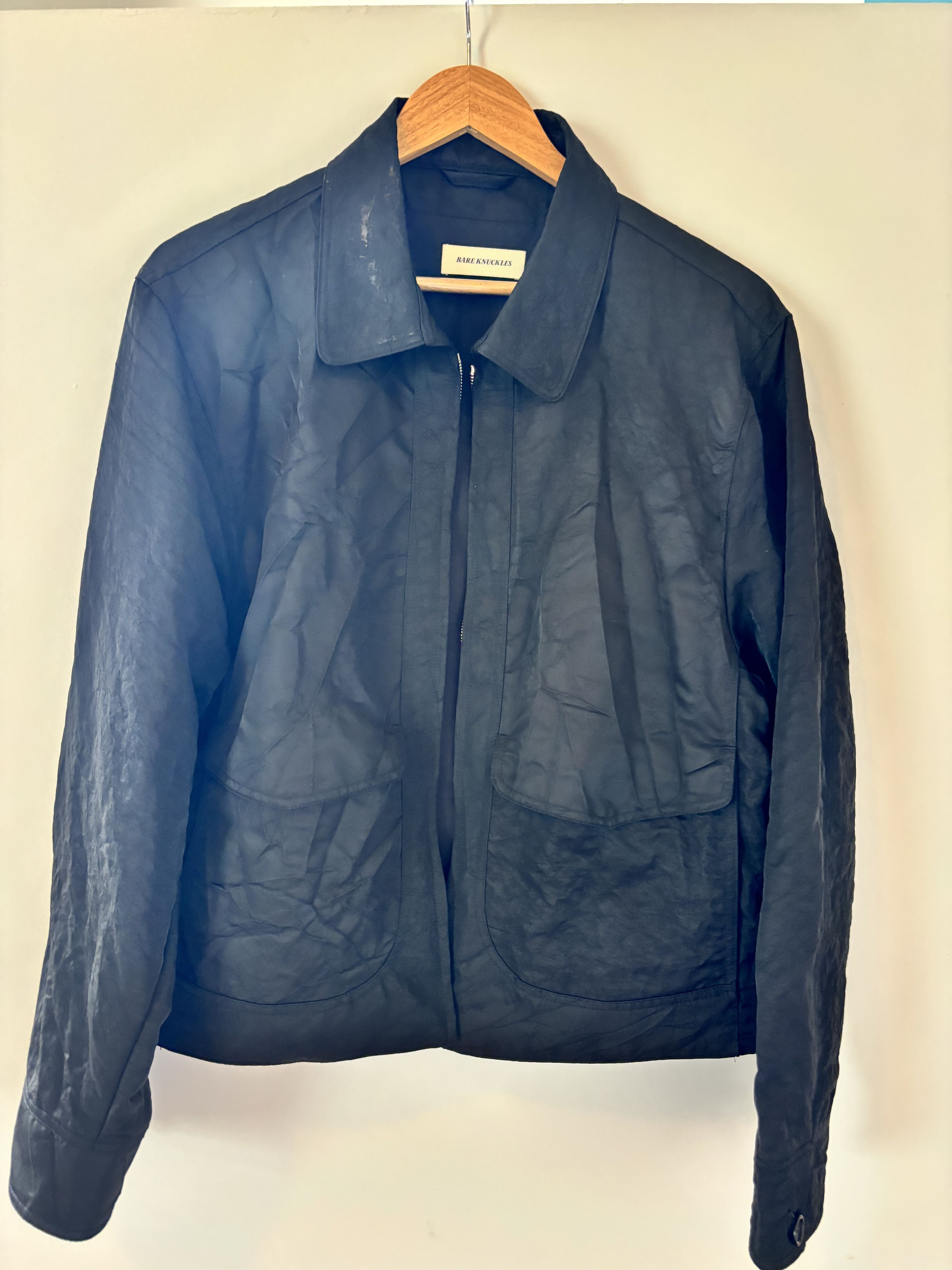 Bare Knuckles Crushed Nylon Cruiser Jacket Size US L / EU 52-54 / 3 - 1 Thumbnail