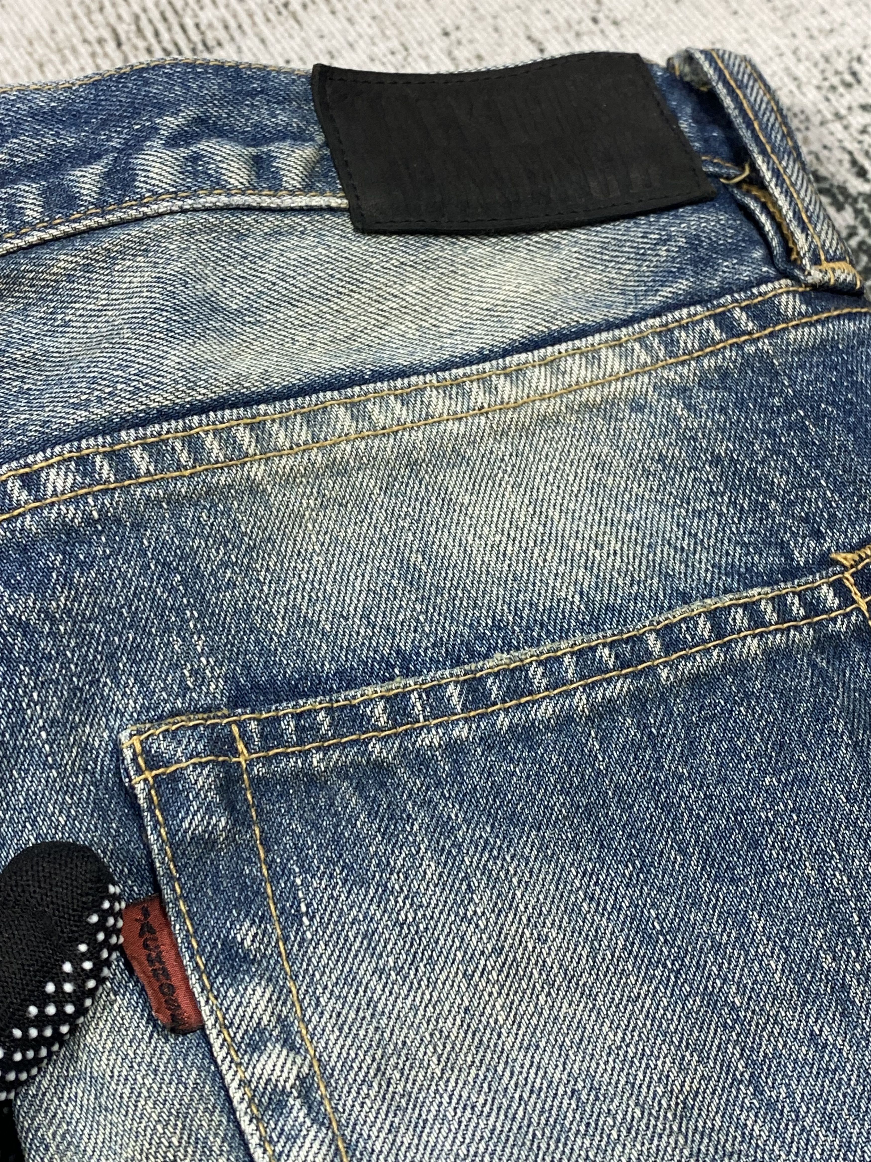JACKROSE GRAIL🔥Japanese Jack Rose Flared Bootcut Distress Denim Size US 36 / EU 52 - 8 Thumbnail