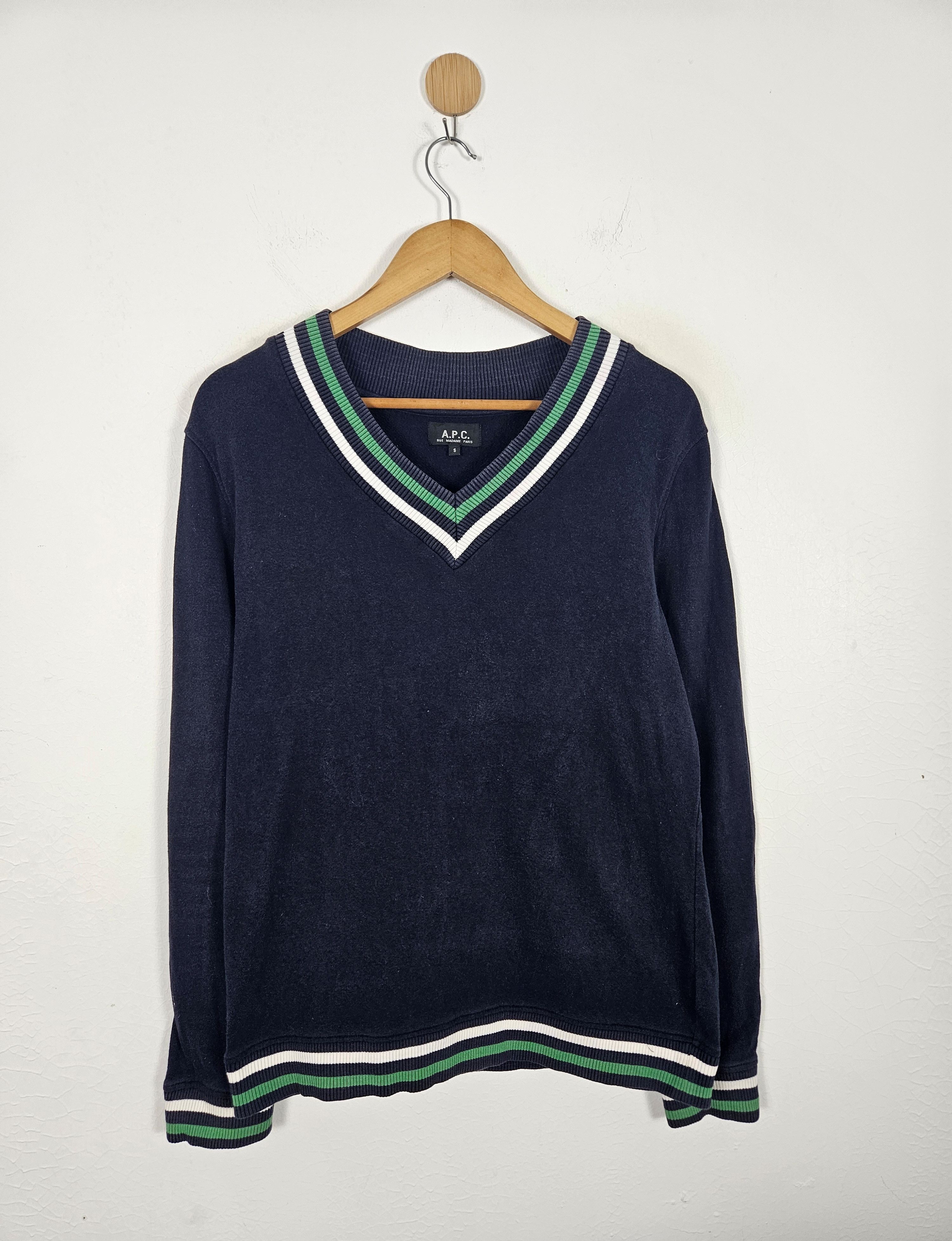 APC Cardigan Vneck shirt