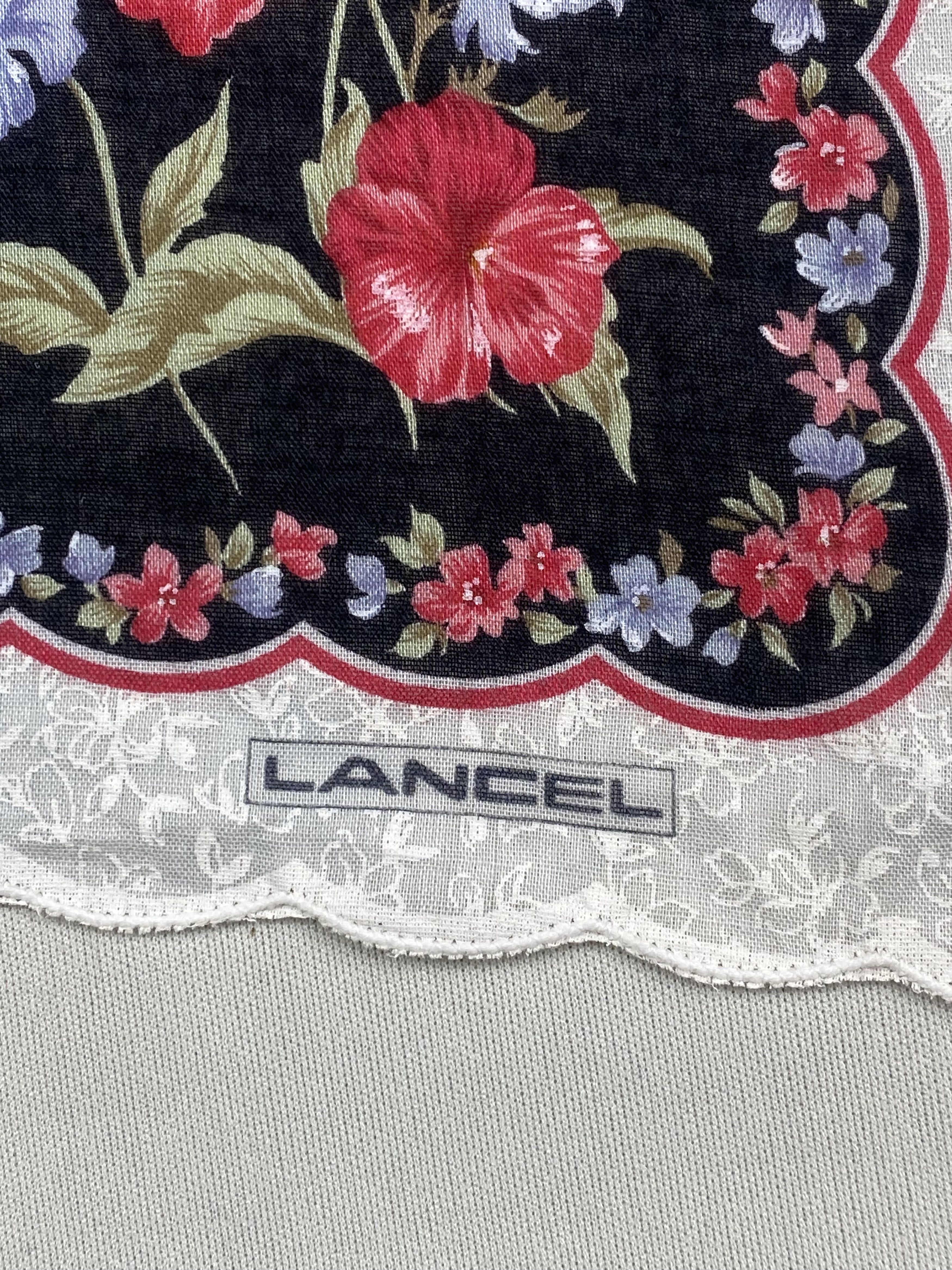 Lancel Vintage Lancel Handkerchief Pocket Square Bandana HM0001 Size ONE SIZE - 6 Thumbnail
