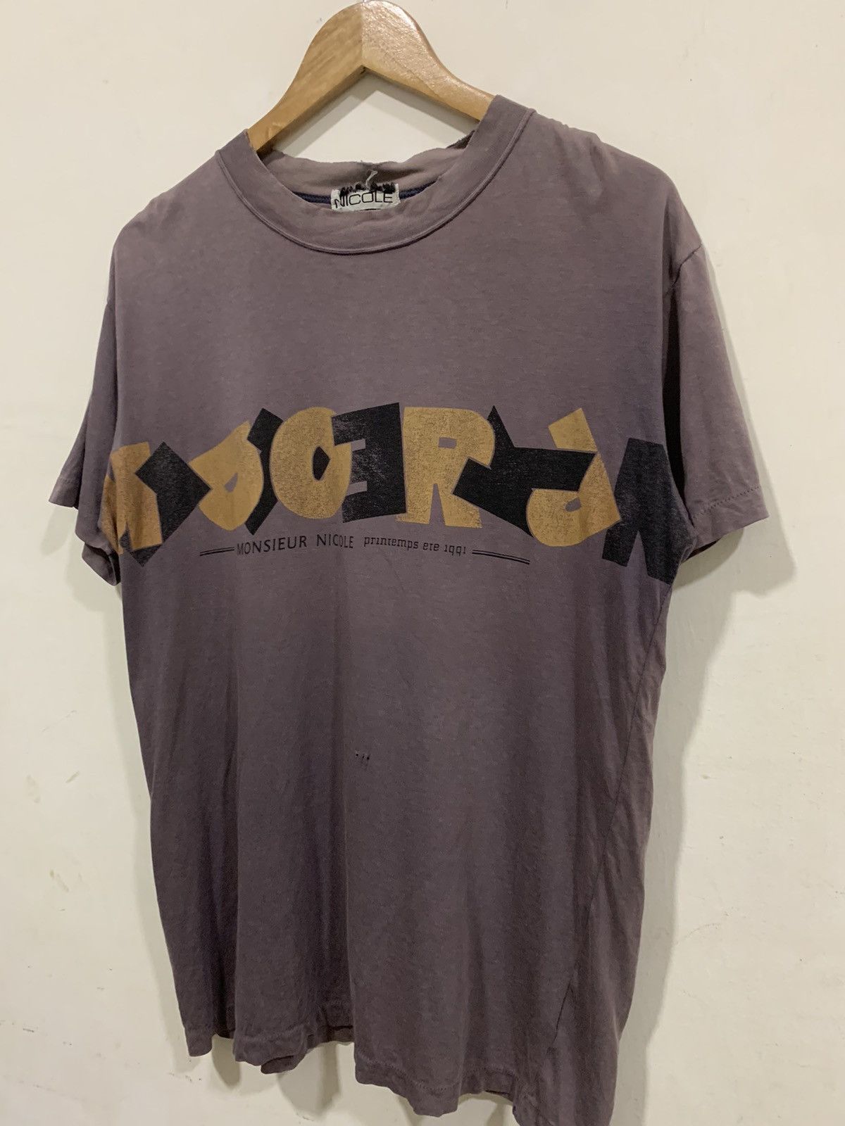 Other Vintage monsieur nicole faded distressed Tshirt Size US M / EU 48-50 / 2 - 3 Thumbnail