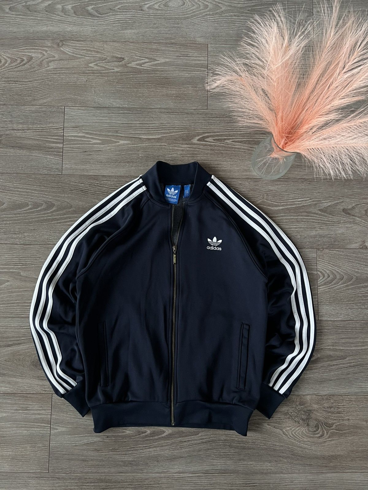 Adidas × Other ‼️Adidas 3 Stripes Track Beanbauer Vintage Y2k Zip Sweatshirt Size US M / EU 48-50 / 2 - 3 Thumbnail