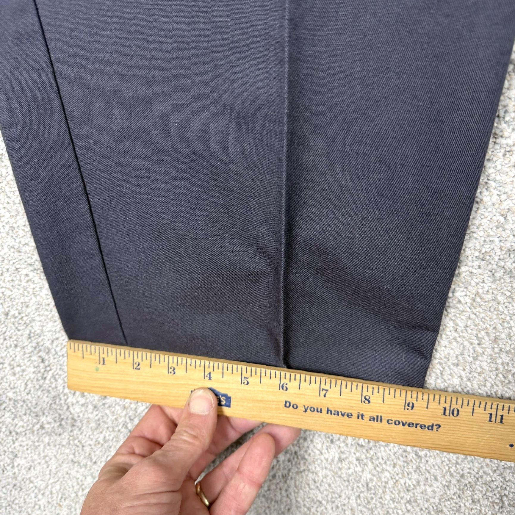 Sears VINTAGE Roebucks Sears Pants 35x26 Regular Blue Dress Pants Men Size US 36 / EU 52 - 3 Thumbnail