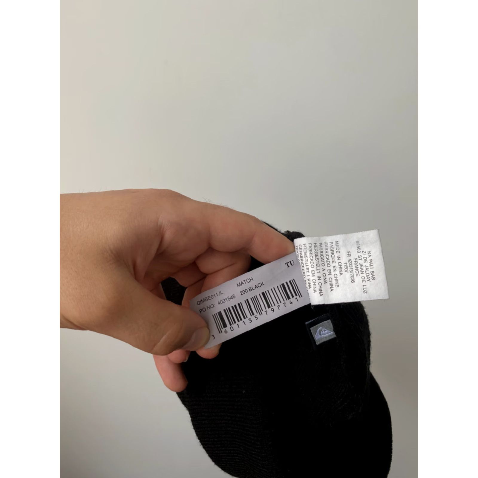 Quiksilver VINTAGE Quiksilver Hat OS Men Black 90s Y2K rare retro } Size ONE SIZE - 4 Thumbnail