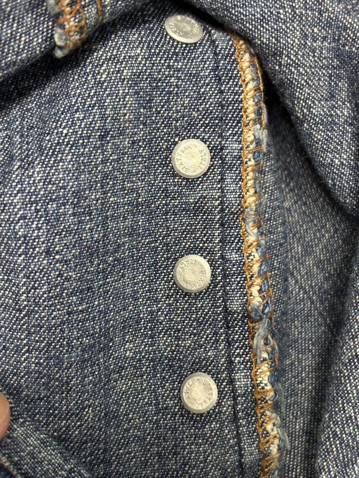 Energie Y2K Energie Italy Studded Flare Denim Jeans Size 29" - 8 Thumbnail