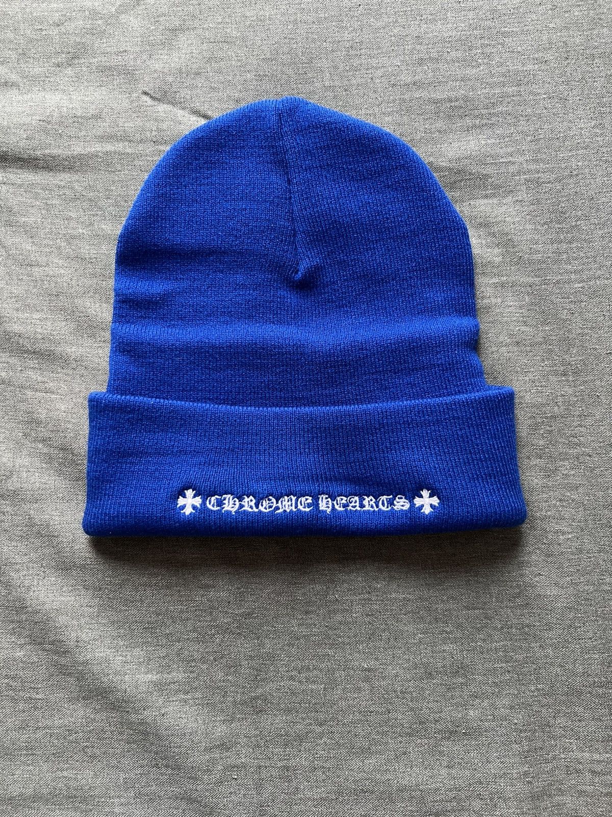 Chrome Hearts Chrome Hearts Blue Watch Cap Size ONE SIZE - 2 Thumbnail