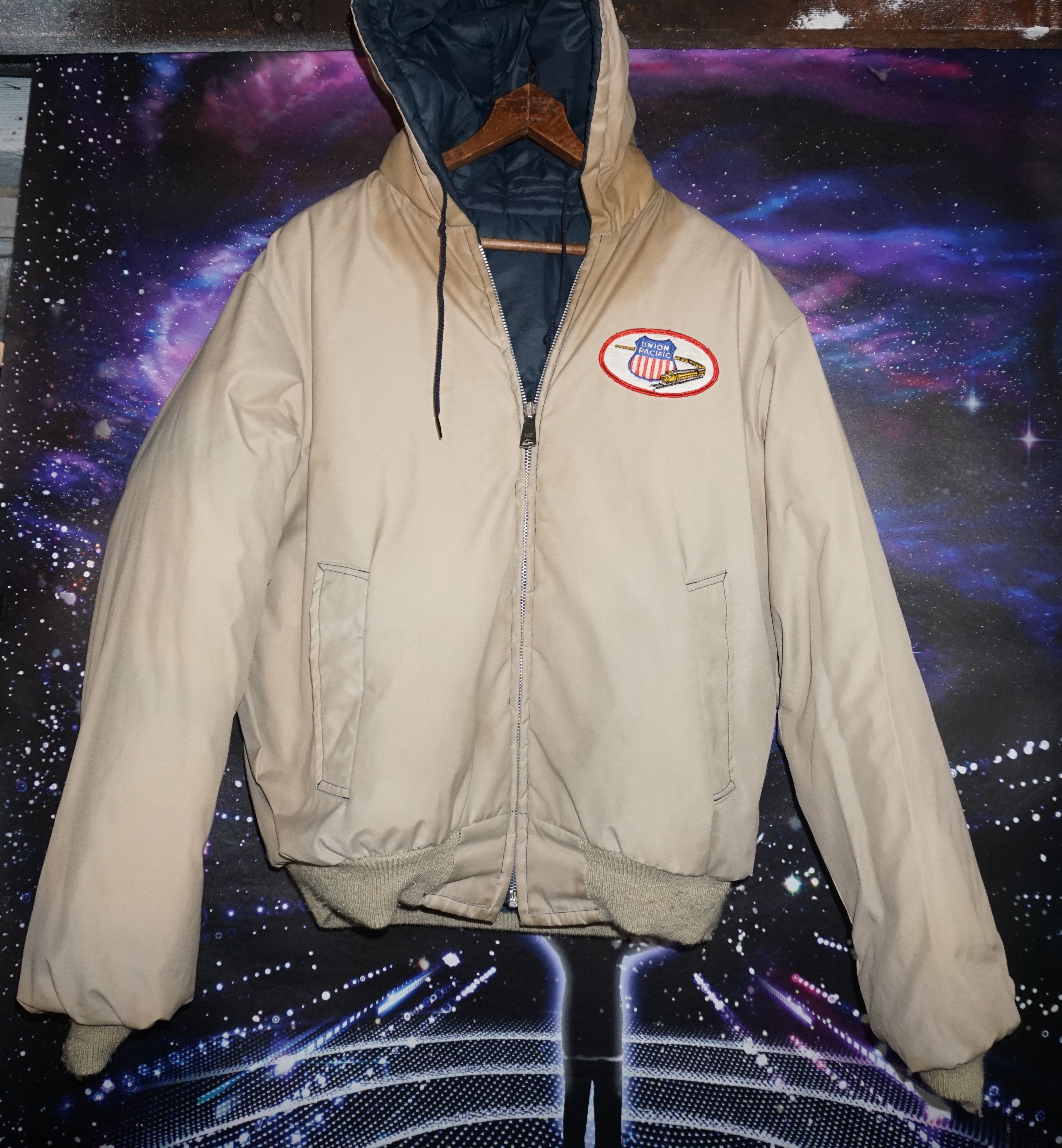 Vintage Vintage Union Pacific Reversible Jacket Size US L / EU 52-54 / 3 - 4 Thumbnail