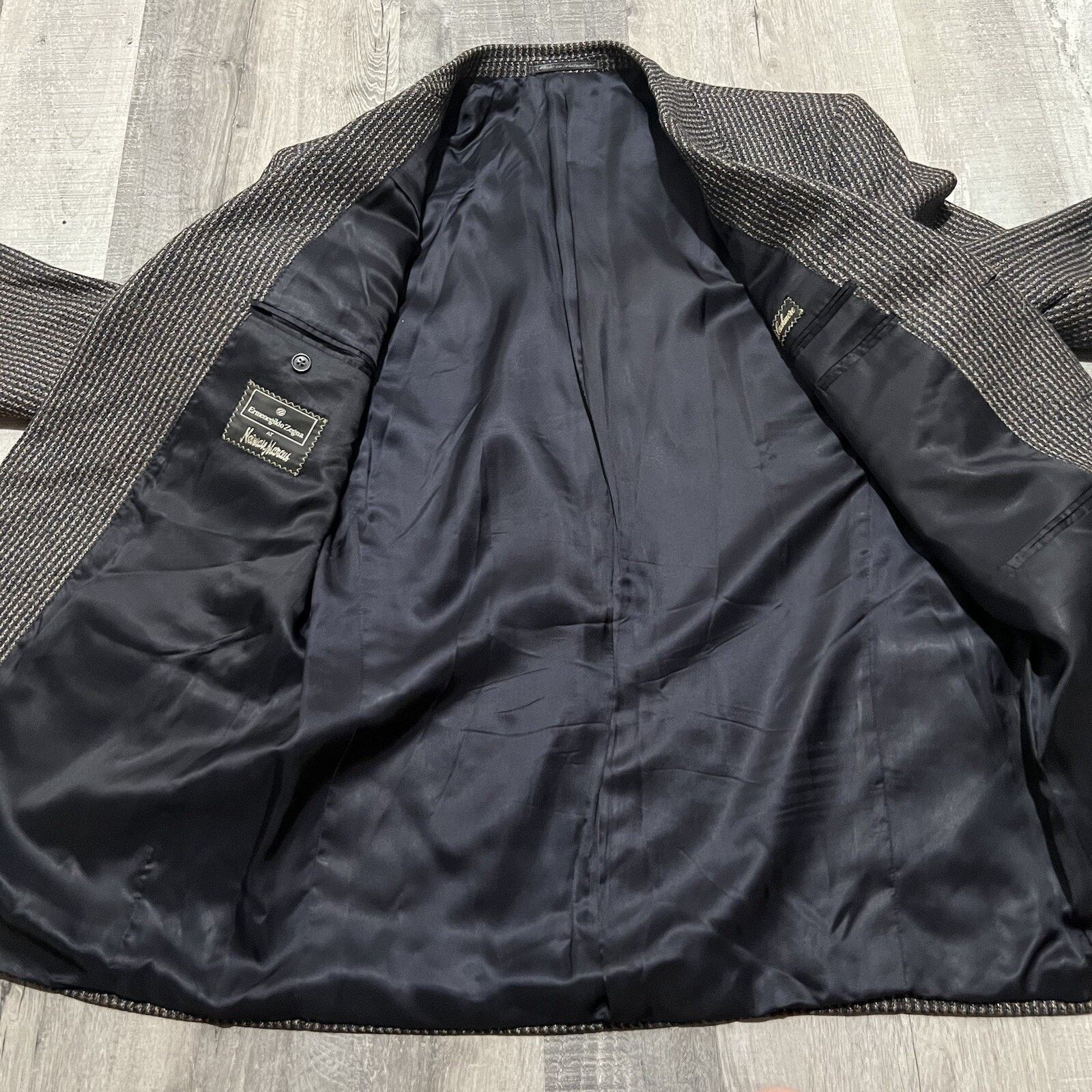 Ermenegildo Zegna Ermenegildo Zegna Blazer VTG Wool/Cashmere Knit Sport Coat Size 46L - 5 Thumbnail