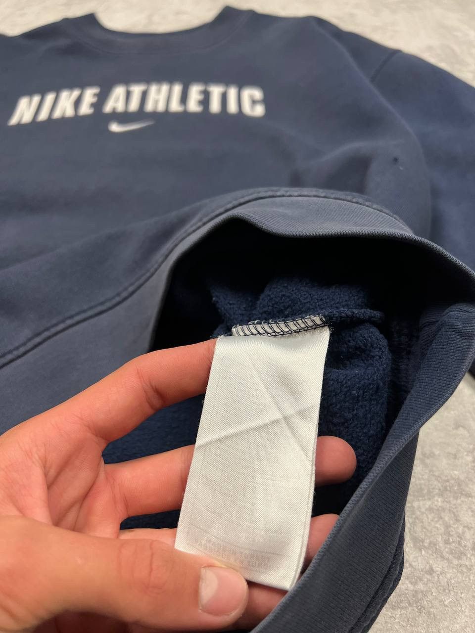 Nike Vintage Nike Athletic Sweatshirt Embroidered Logo Size US S / EU 44-46 / 1 - 10 Thumbnail