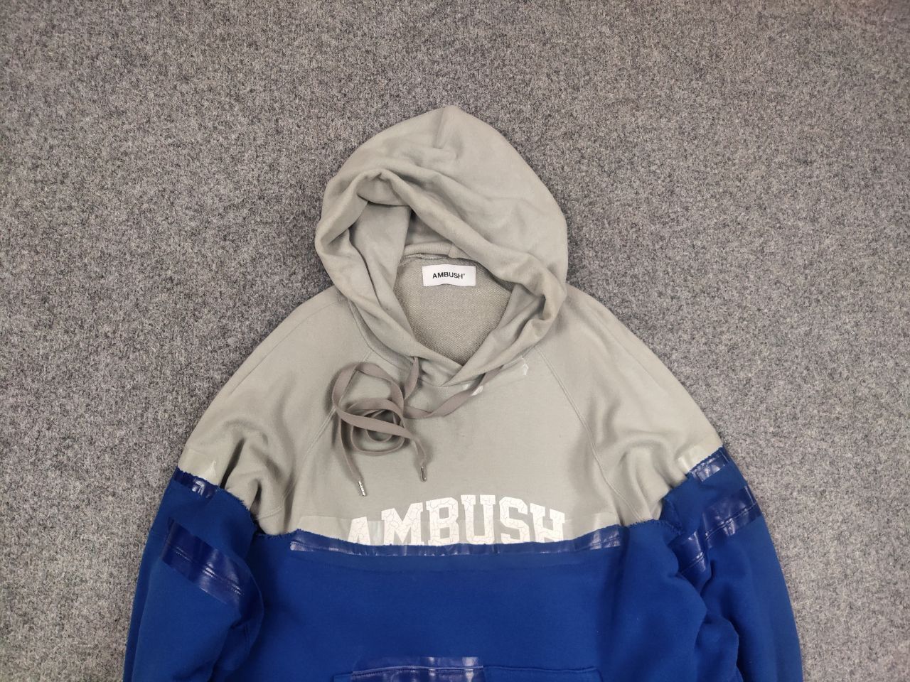 Ambush Design 💙 Ambush Japan Design Taped Double Layer Oversized Hoodie Size US M / EU 48-50 / 2 - 7 Thumbnail