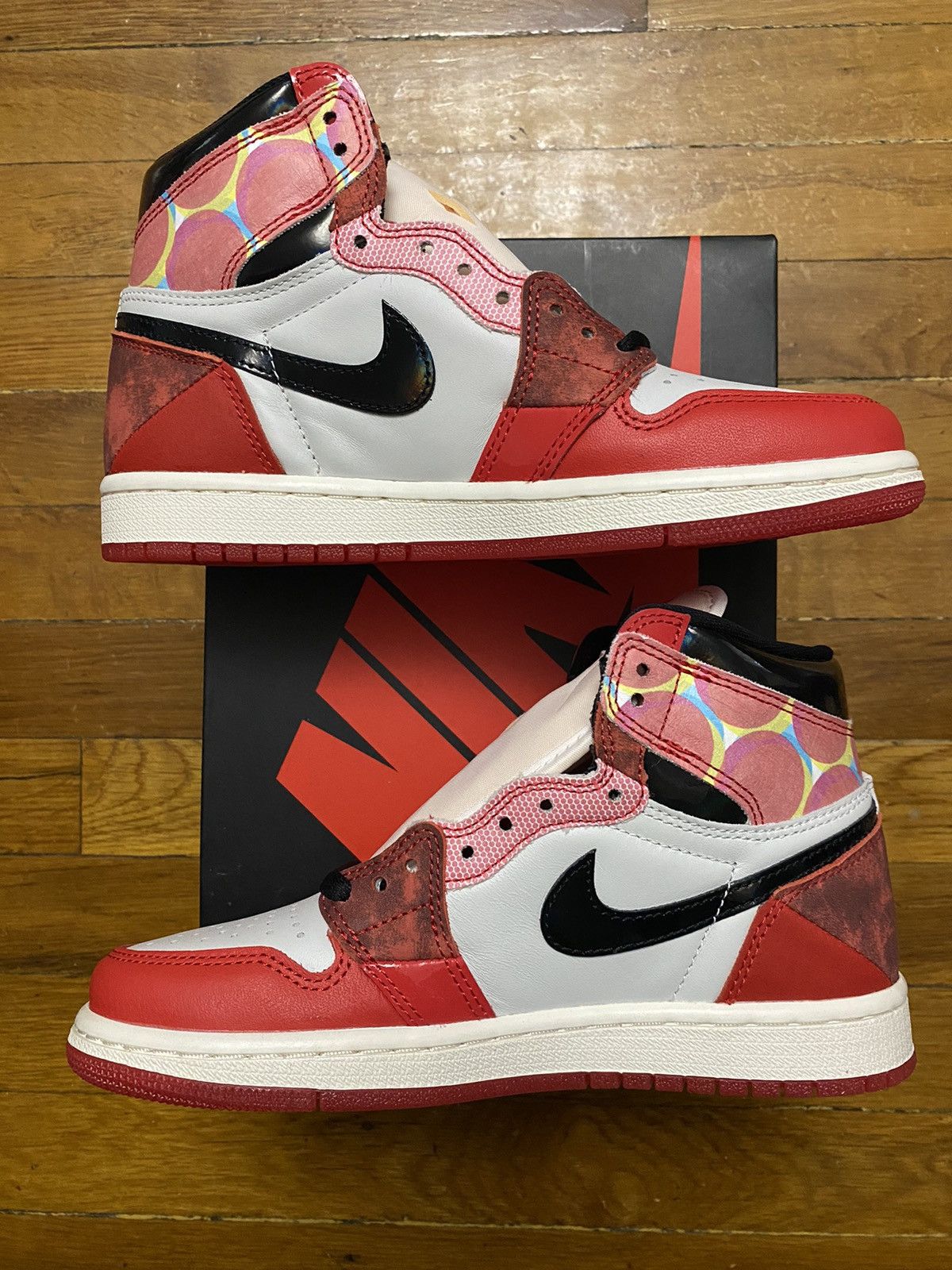 Jordan Brand × Nike Size 6.5W / 5M - Air Jordan 1 Retro High OG Red Black Size US 6.5 / IT 36.5 - 3 Thumbnail
