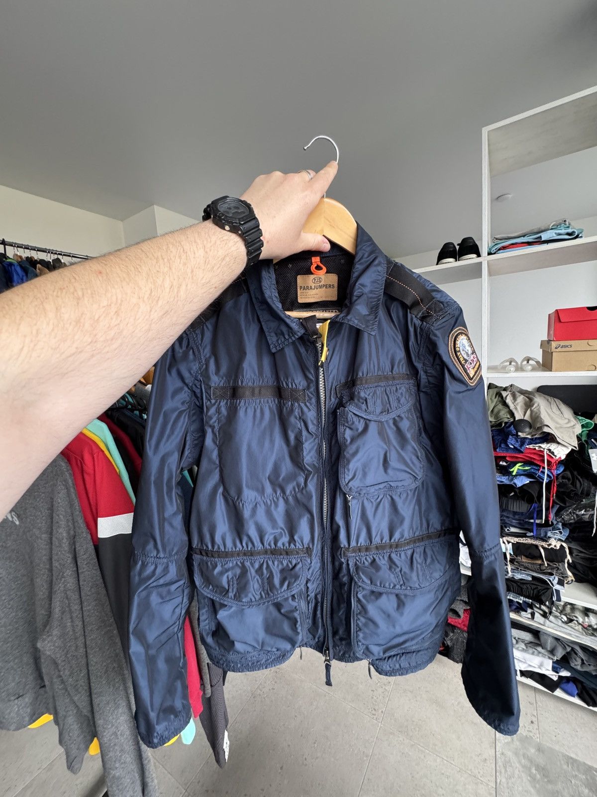 Parajumpers Parajumpers windbreaker nylon multipocket size M Size US M / EU 48-50 / 2 - 19 Thumbnail