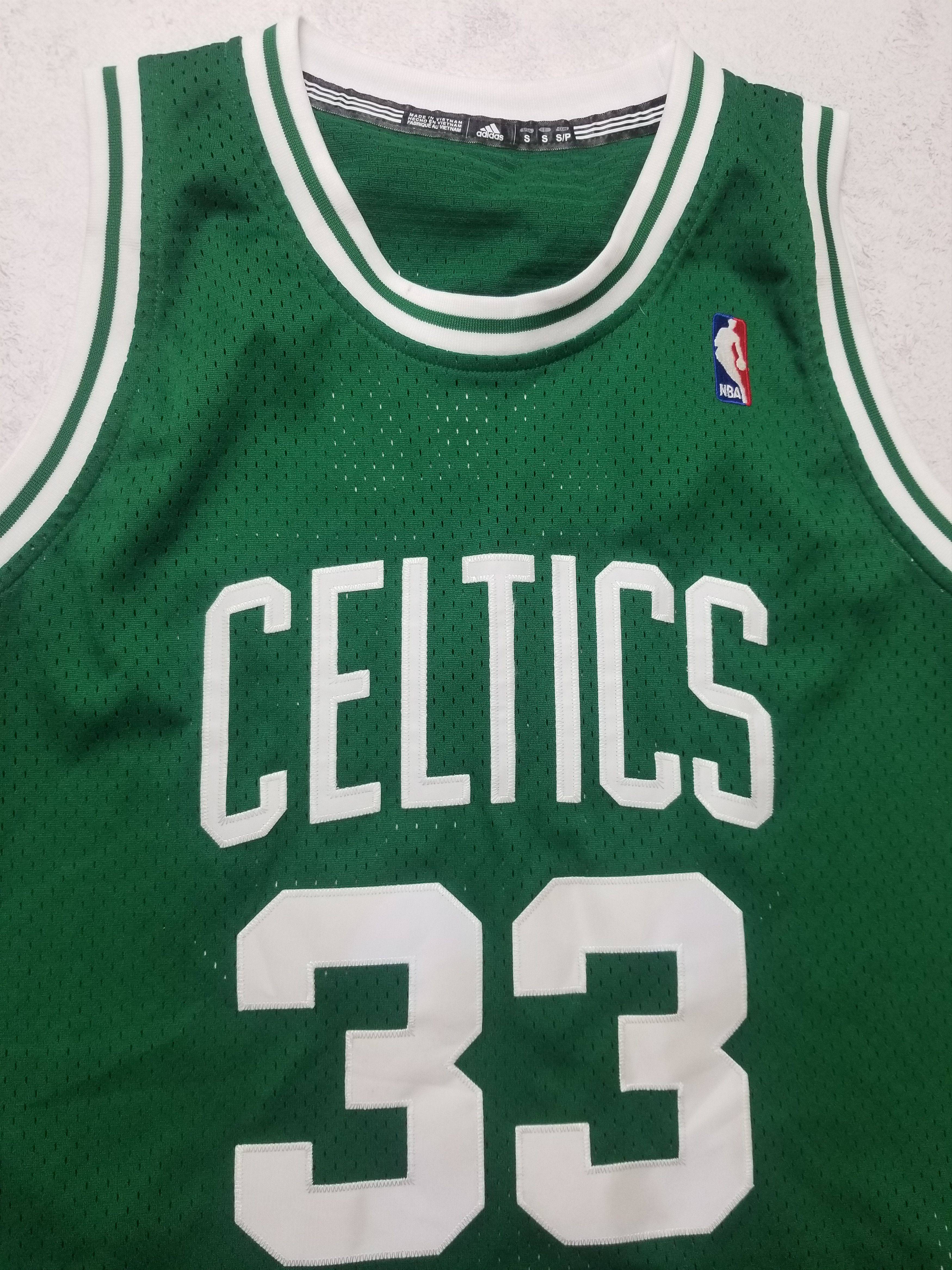 Adidas Larry Bird Boston Celtics Hardwood Classics Swingman Jersey Size US S / EU 44-46 / 1 - 9 Thumbnail