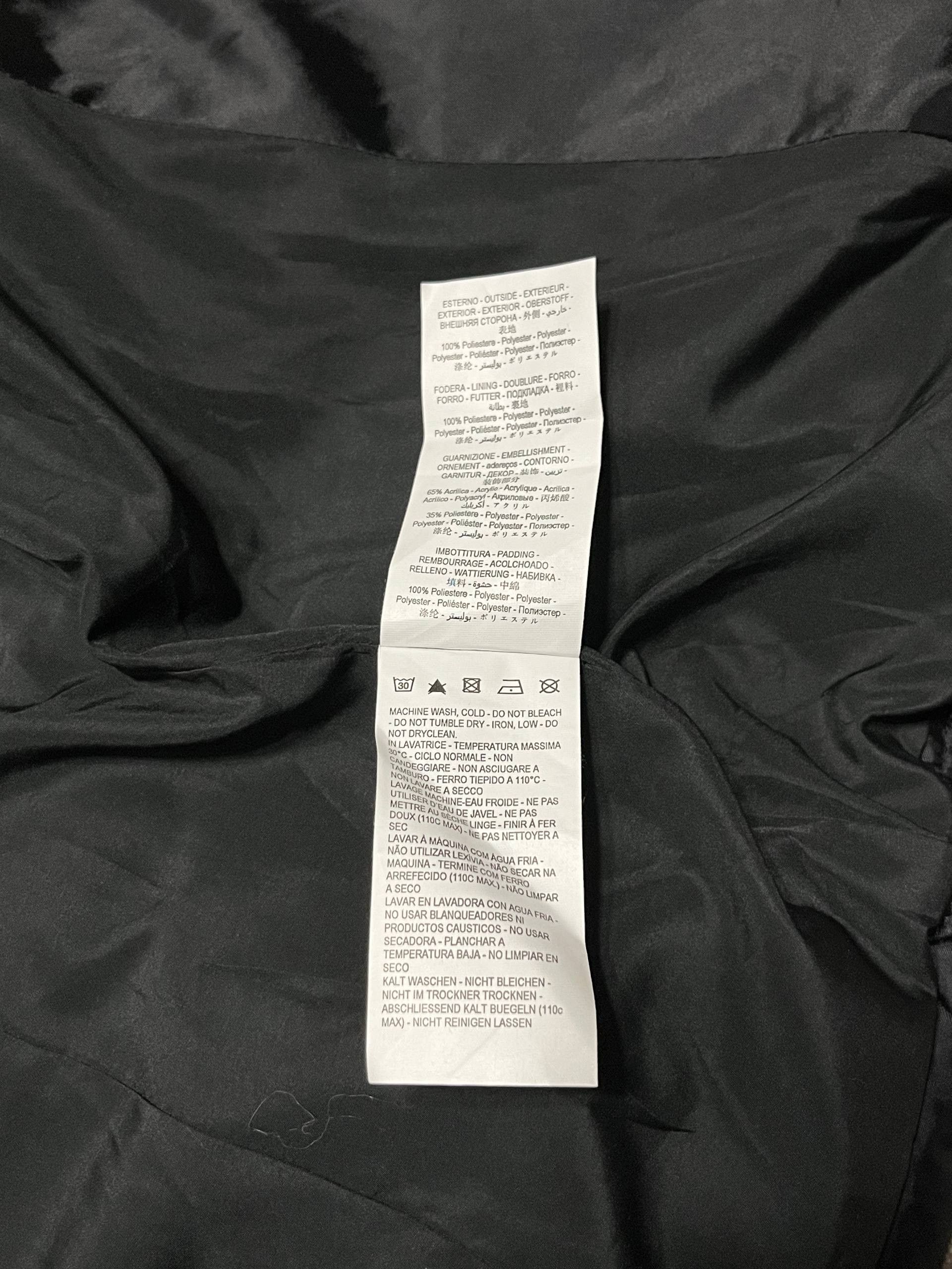 Miss Sixty Vintage Miss Sixty Killah Black Jacket Womens Quilted Sz XS Size XS / US 0-2 / IT 36-38 - 14 Thumbnail