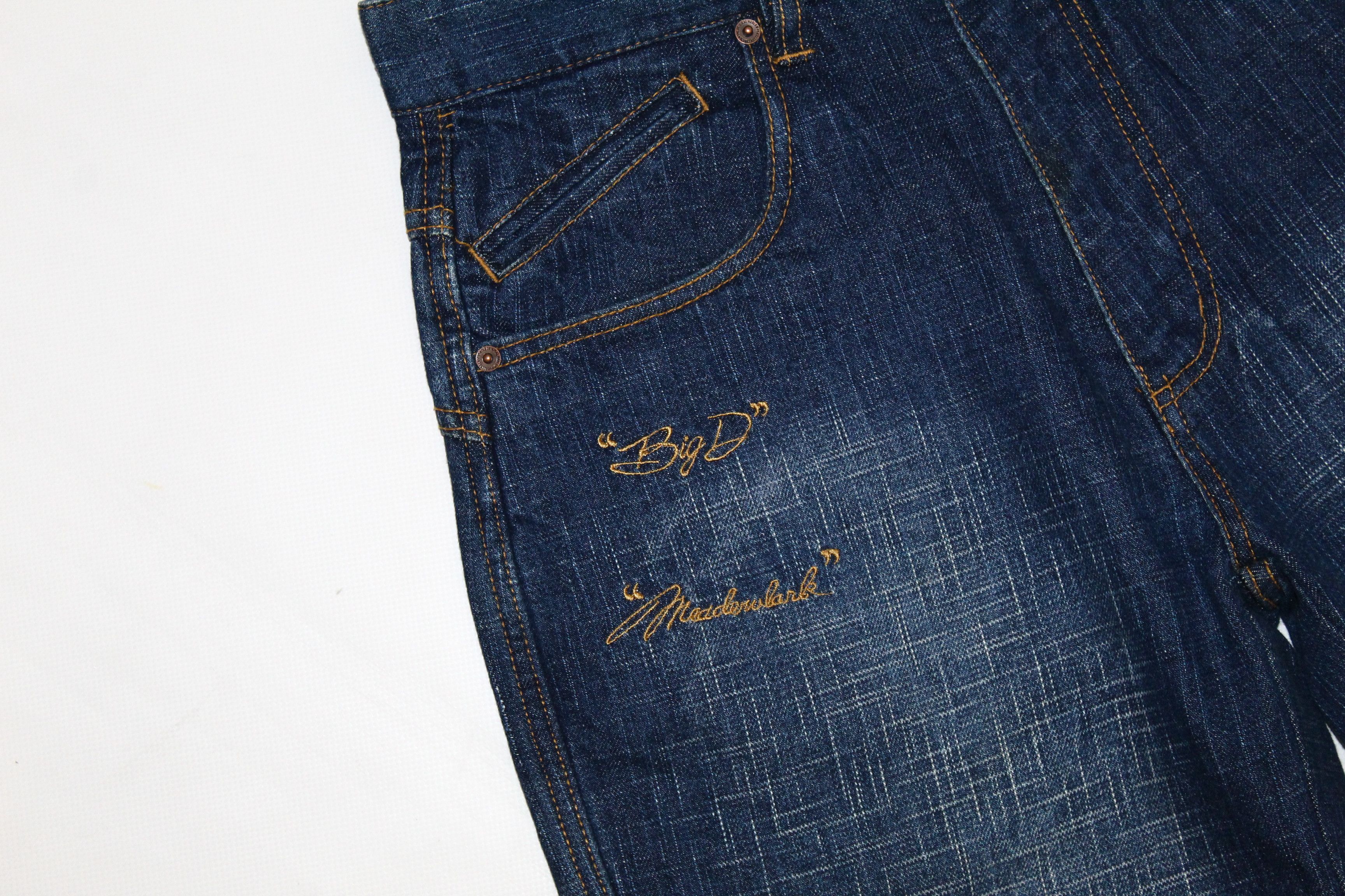 Fubu RARE🔥Platinum Fubu Harlem Globetrotters Baggy Rap Jeans Size US 30 / EU 46 - 11 Thumbnail