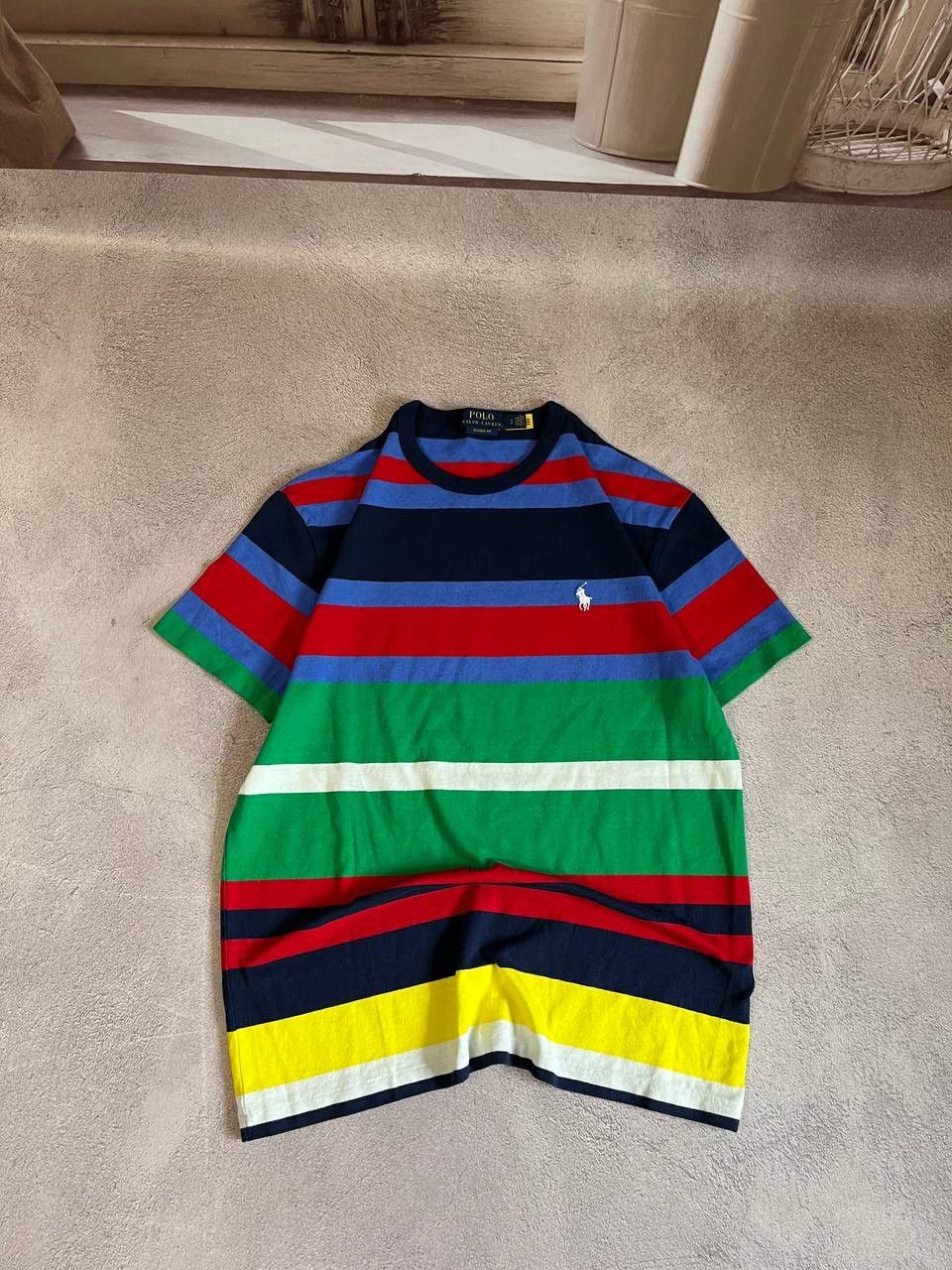 Polo Ralph Lauren Polo Ralph Lauren Japanese distressed rugby t shirt Size US S / EU 44-46 / 1 - 1 Thumbnail