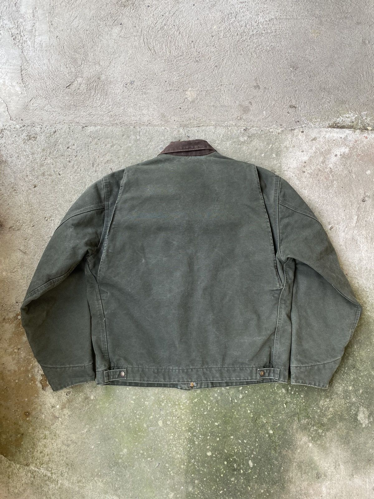 Carhartt The Iconic Carhartt Detroit Jacket J97 MOS green cut tag Size US XL / EU 56 / 4 - 4 Thumbnail