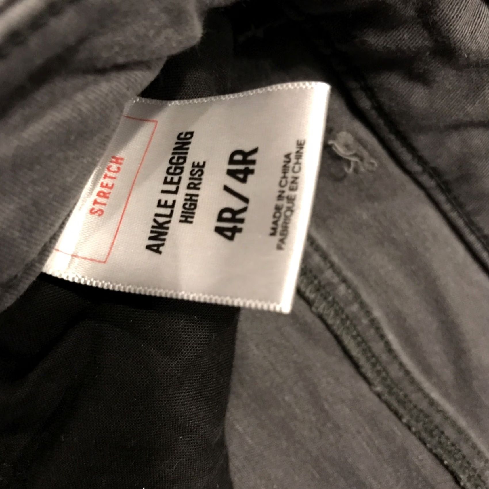 Express Express Women Size 4 Stretch Ankle Leggings Denim Jeans Charcoal B2 Size 27" / US 4 / IT 40 - 3 Thumbnail