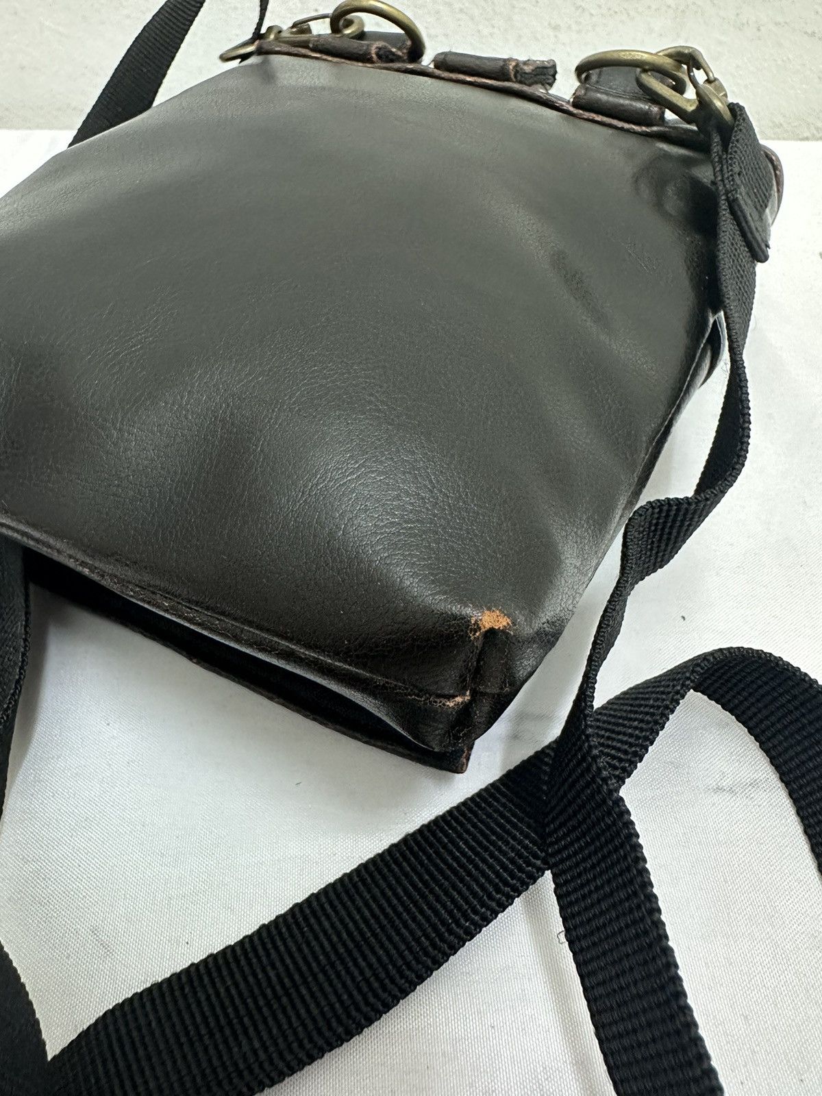 If Six Was Nine RARE ‼️ Chrome Hearts Digiacomo Gothic Cross Leather Bag Size ONE SIZE - 9 Thumbnail