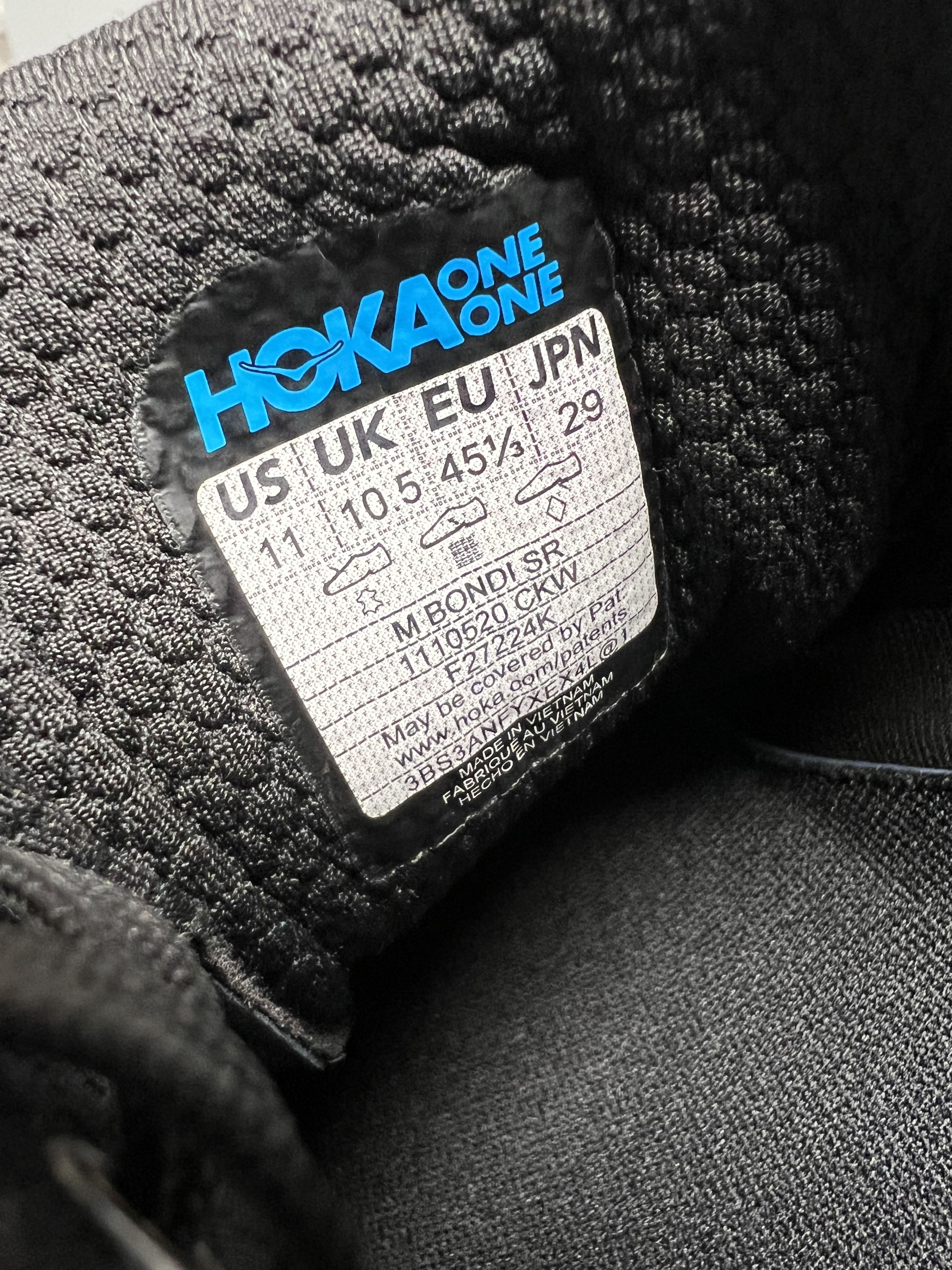 Hoka Hoka One One Bondi SR Running Shoes Slip Resistant Size US 11 / EU 44 - 20 Thumbnail