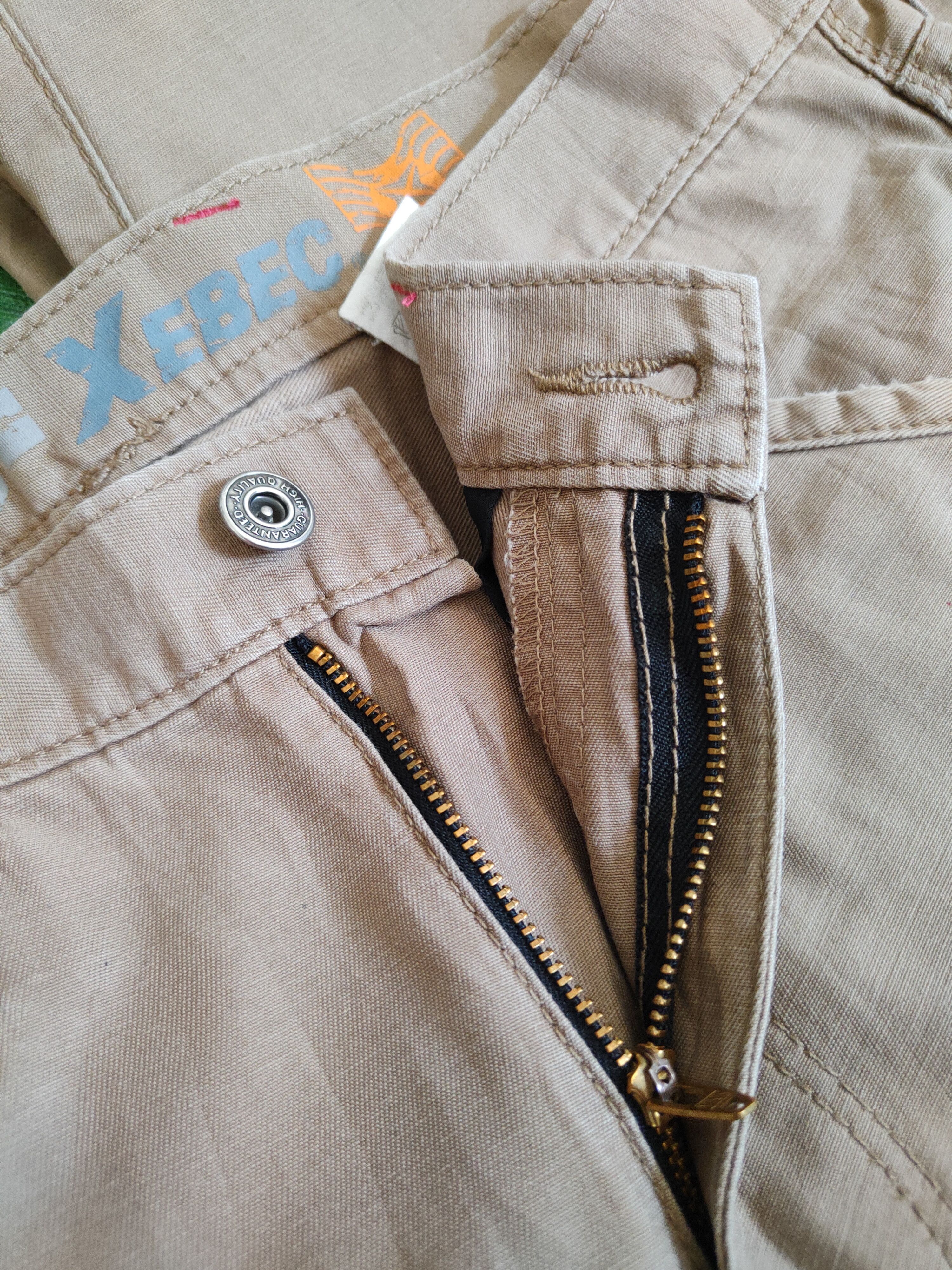 Japanese Brand Xebec-Twist45 Brown Multipocket Cargo Pants N#S41 Size US 30 / EU 46 - 12 Thumbnail