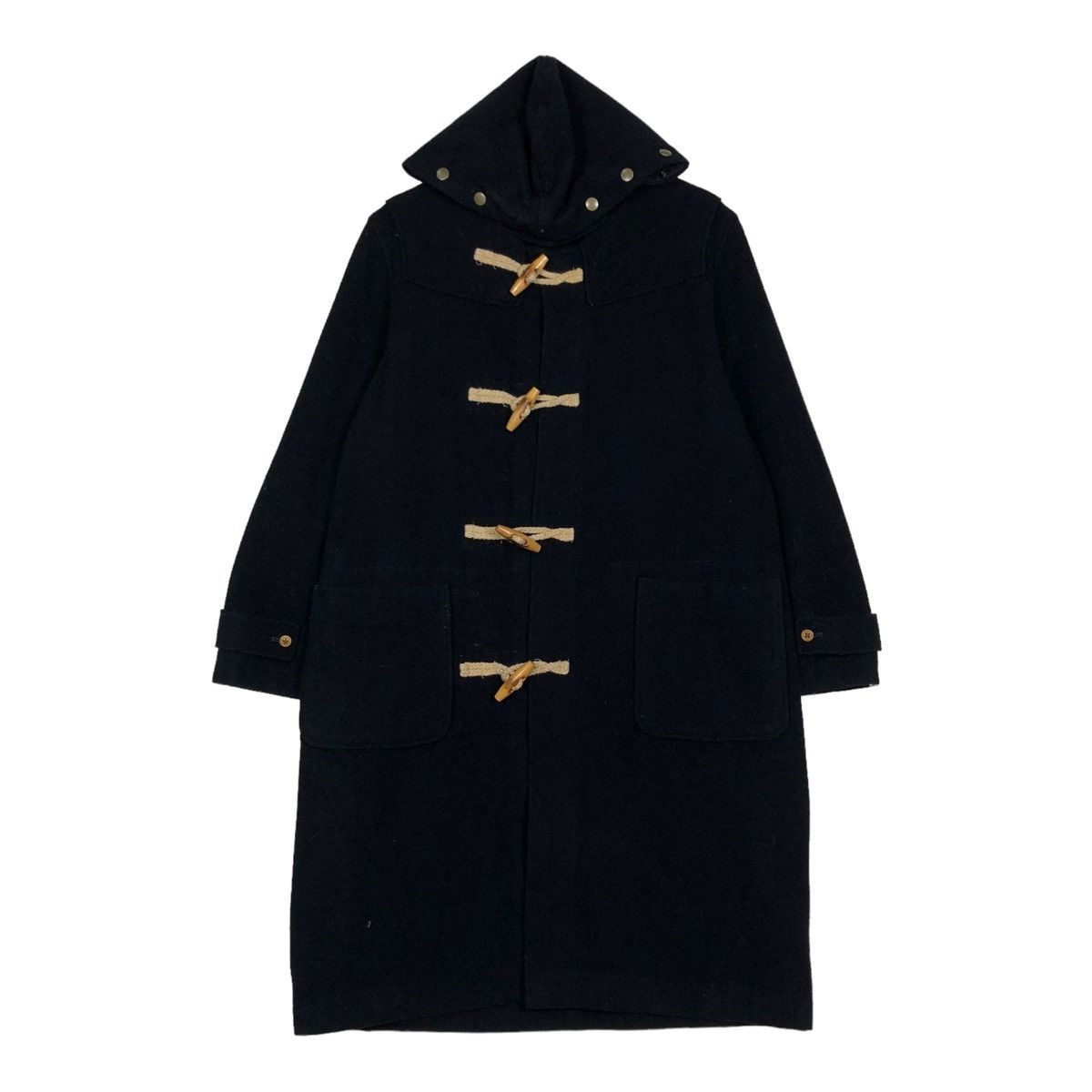 Japanese Brand 🔥VINTAGE WOOL LONG JACKET DUFFLE RALPH LAUREN Size US M / EU 48-50 / 2 - 1 Thumbnail