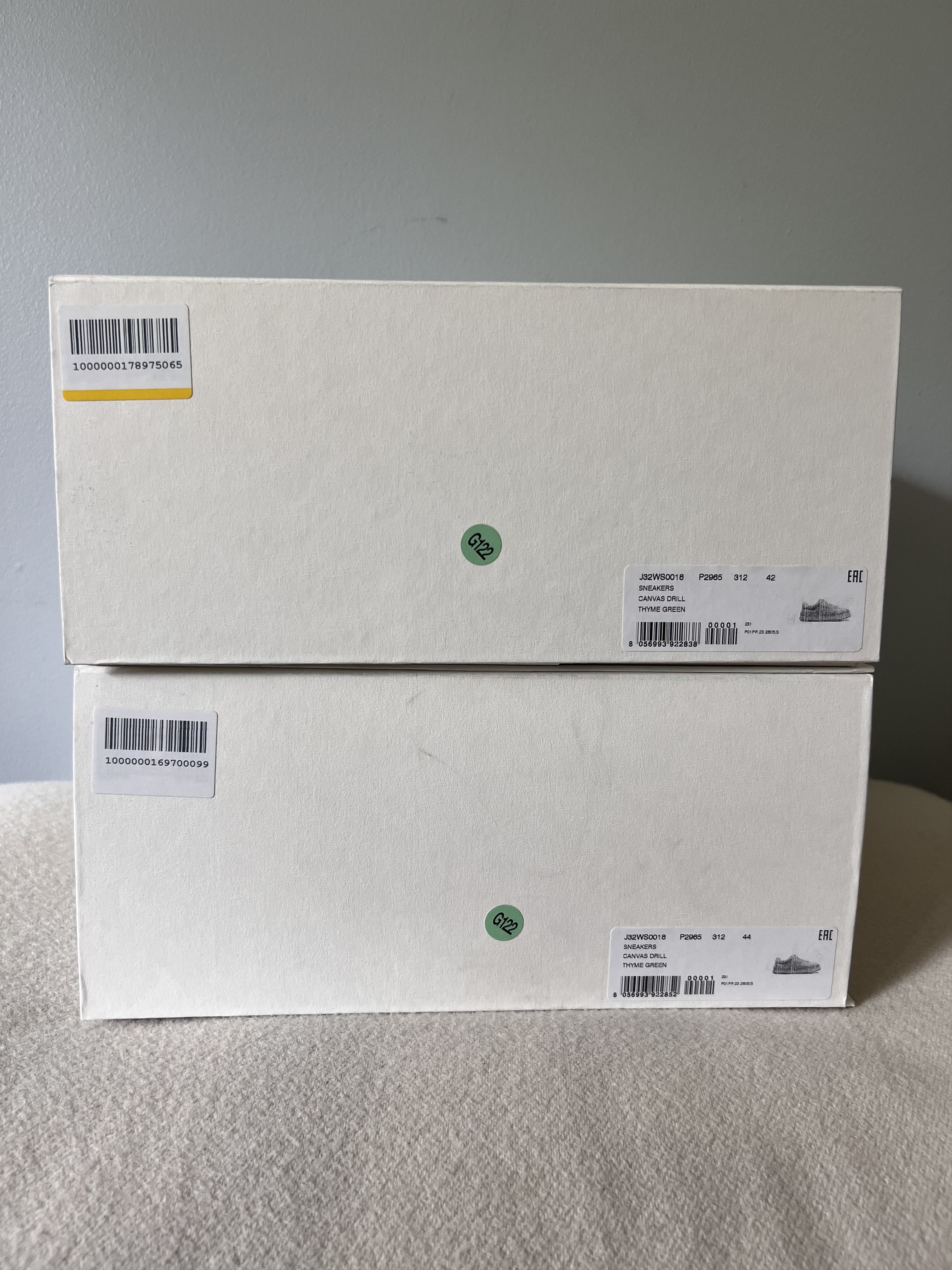 Jil Sander Jil Sander Canvas Drill Sneakers in Thyme Green Size US 9 / EU 42 - 8 Thumbnail