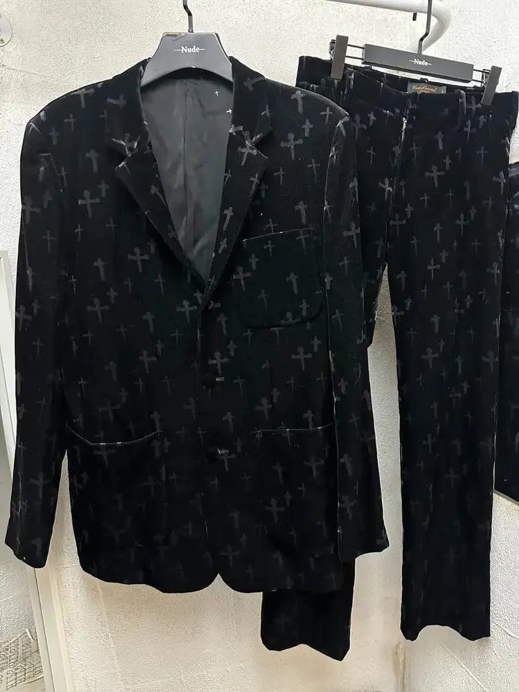 Undercover Undercover 02AW Velvet Blazer-2505 Size US L / EU 52-54 / 3 - 1 Thumbnail