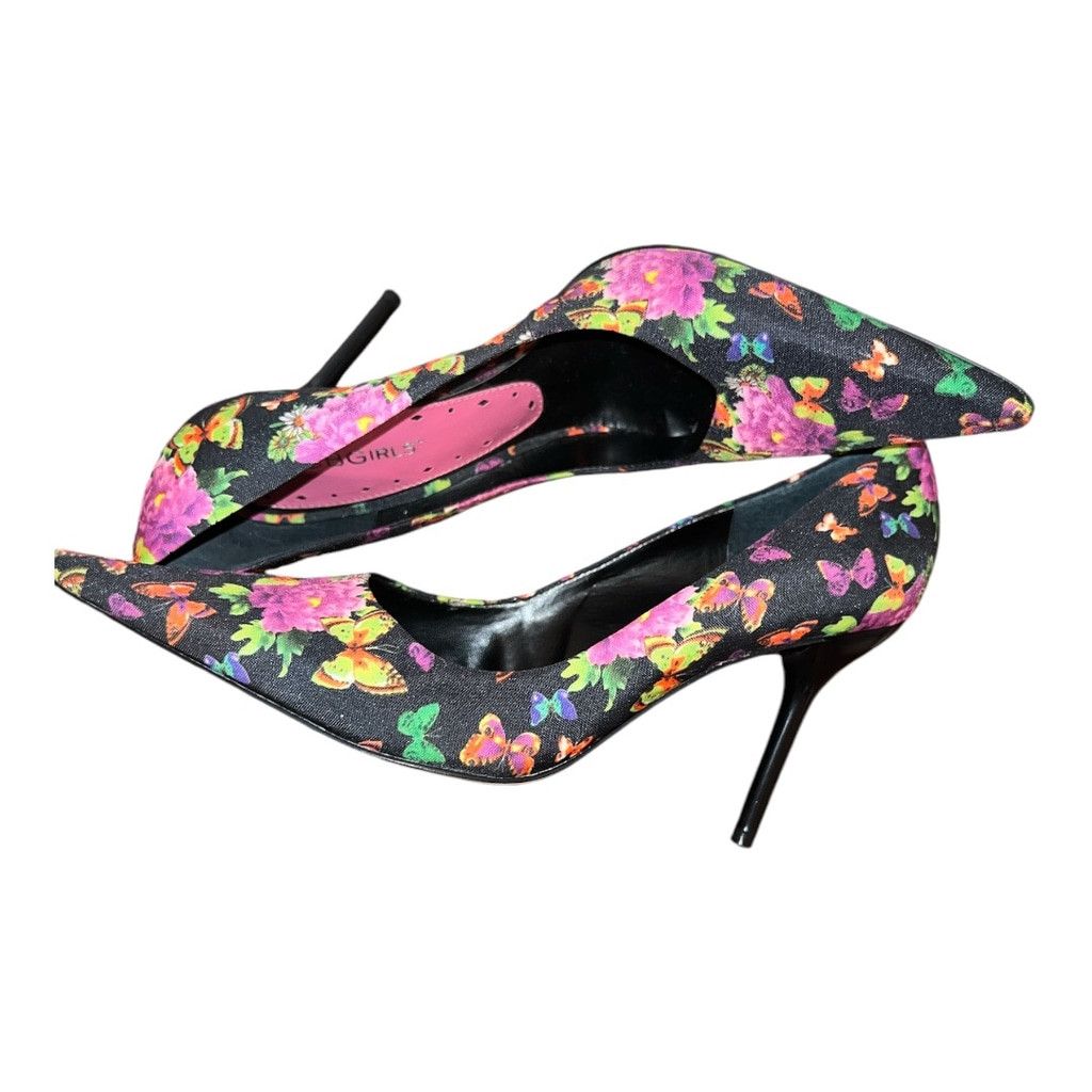 Other BCB Girls Women's Heels, Size 8, Black Multicolor Size US 8 / IT 38 - 5 Thumbnail