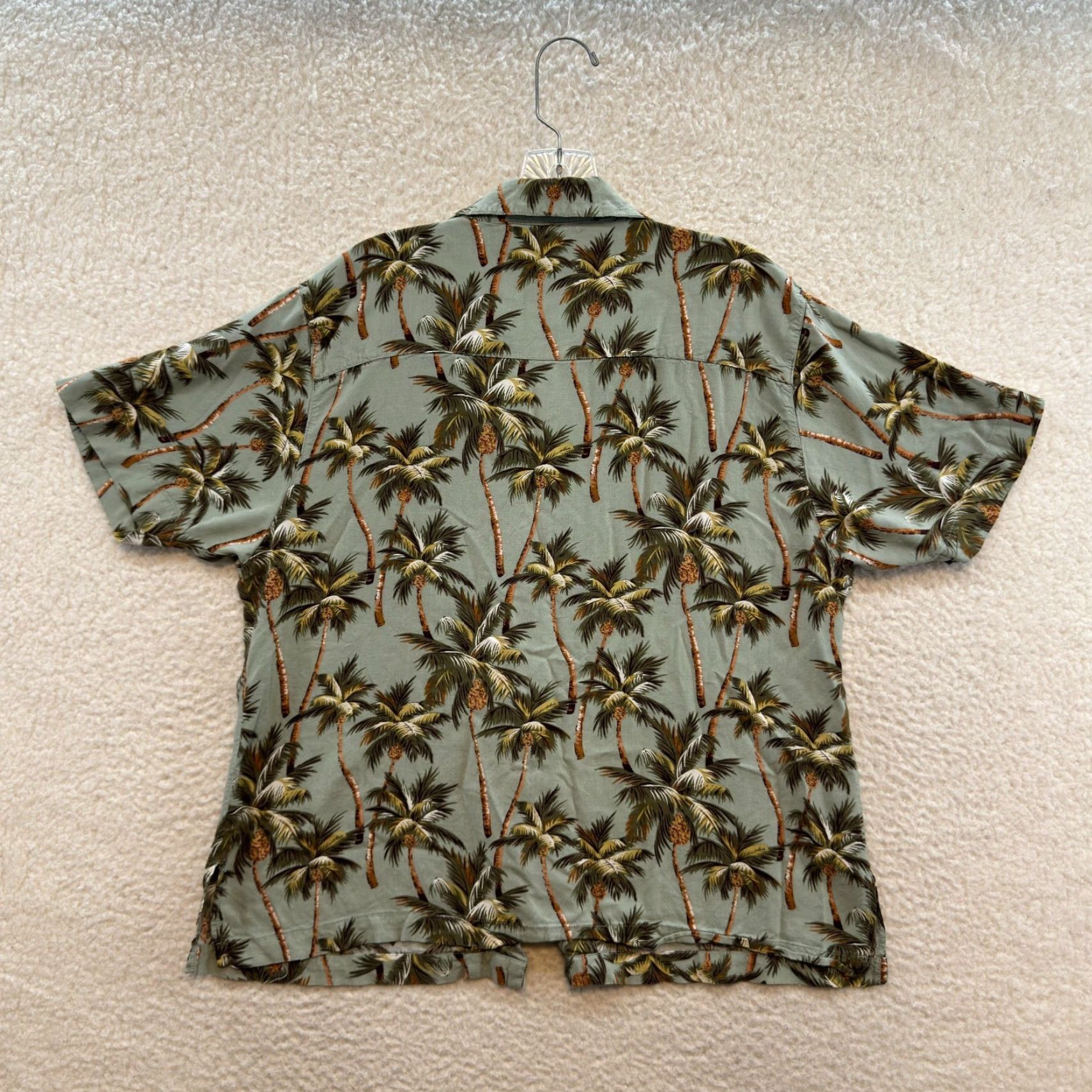 Vintage VINTAGE Robert Louis Hawaiian Button Blouse Shirt XL Womens Palm Trees Print Size XL / US 12-14 / IT 48-50 - 2 Thumbnail