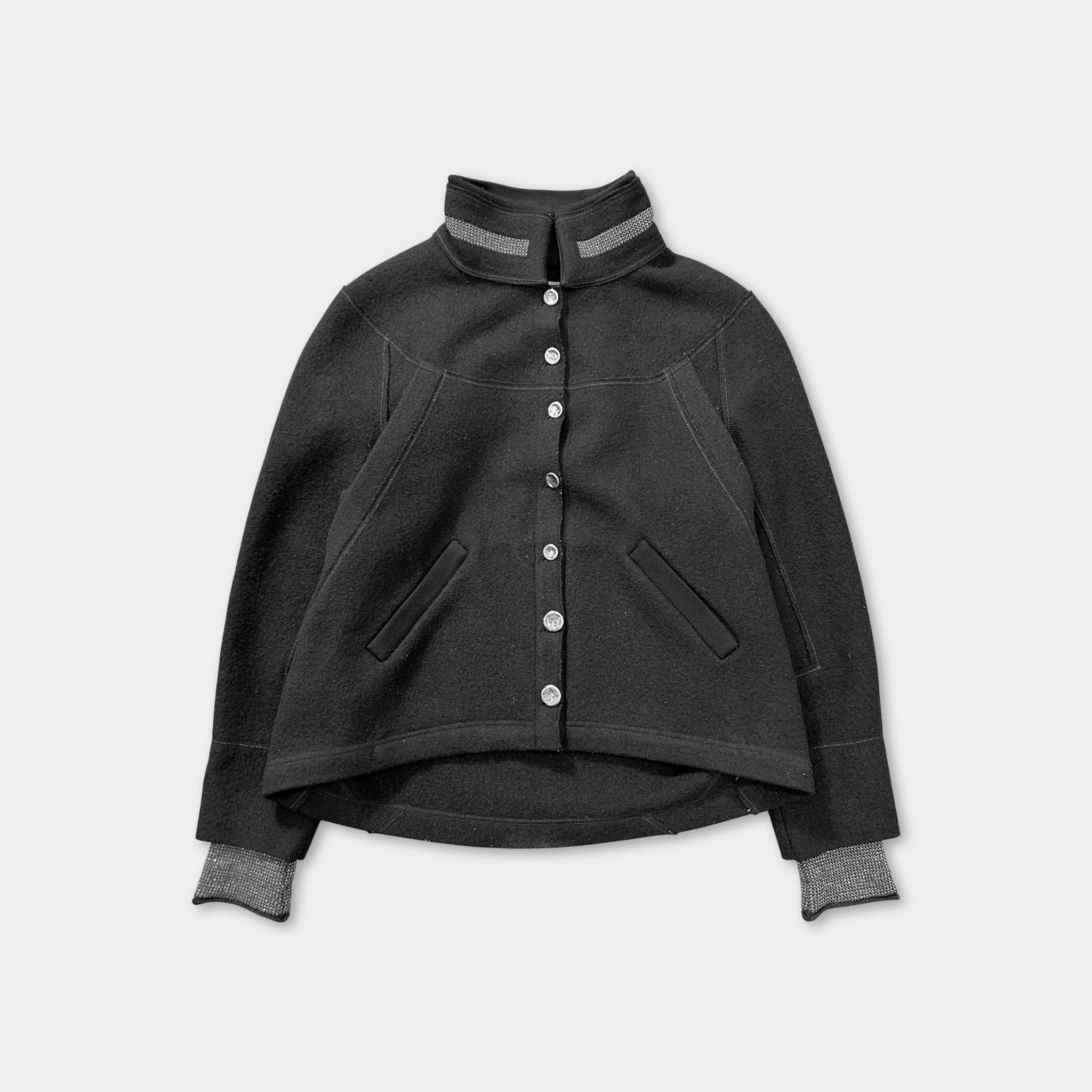 Marithe + Francois Girbaud Marithé + François Girbaud Classic Wool Double Sleeve Jacket Size US M / EU 48-50 / 2 - 1 Thumbnail