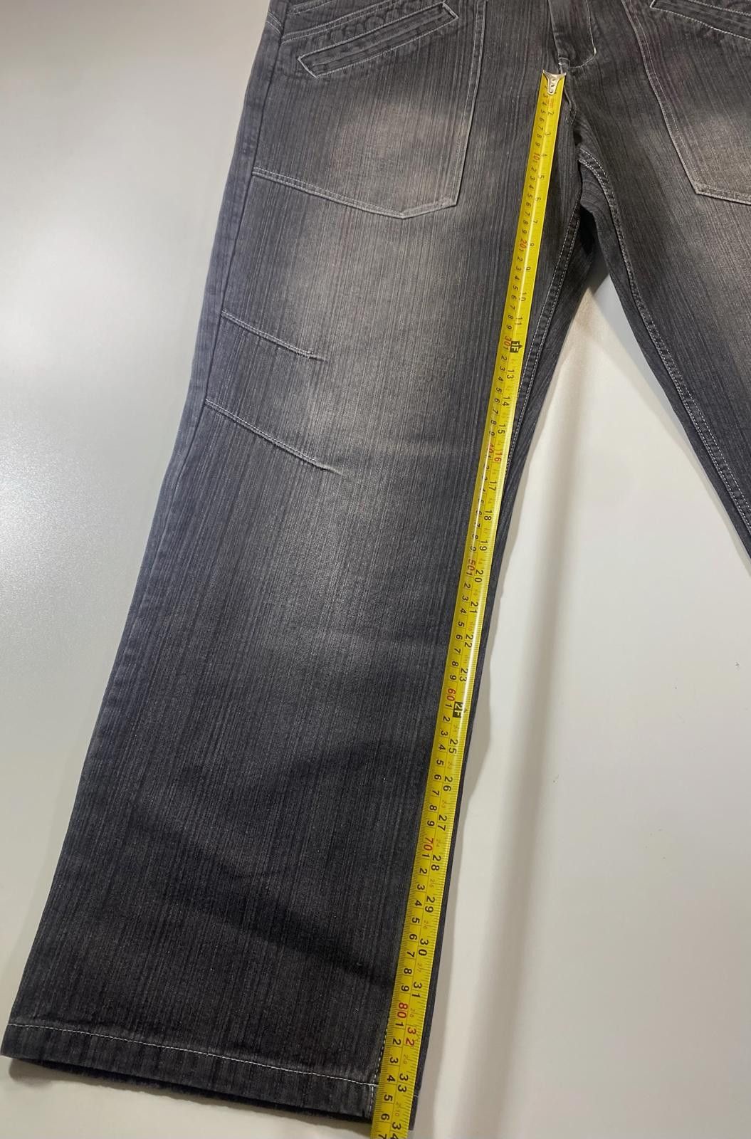 Unknown London Vintage phat farm Gray Denim Jeans 36 Size US 36 / EU 52 - 4 Thumbnail