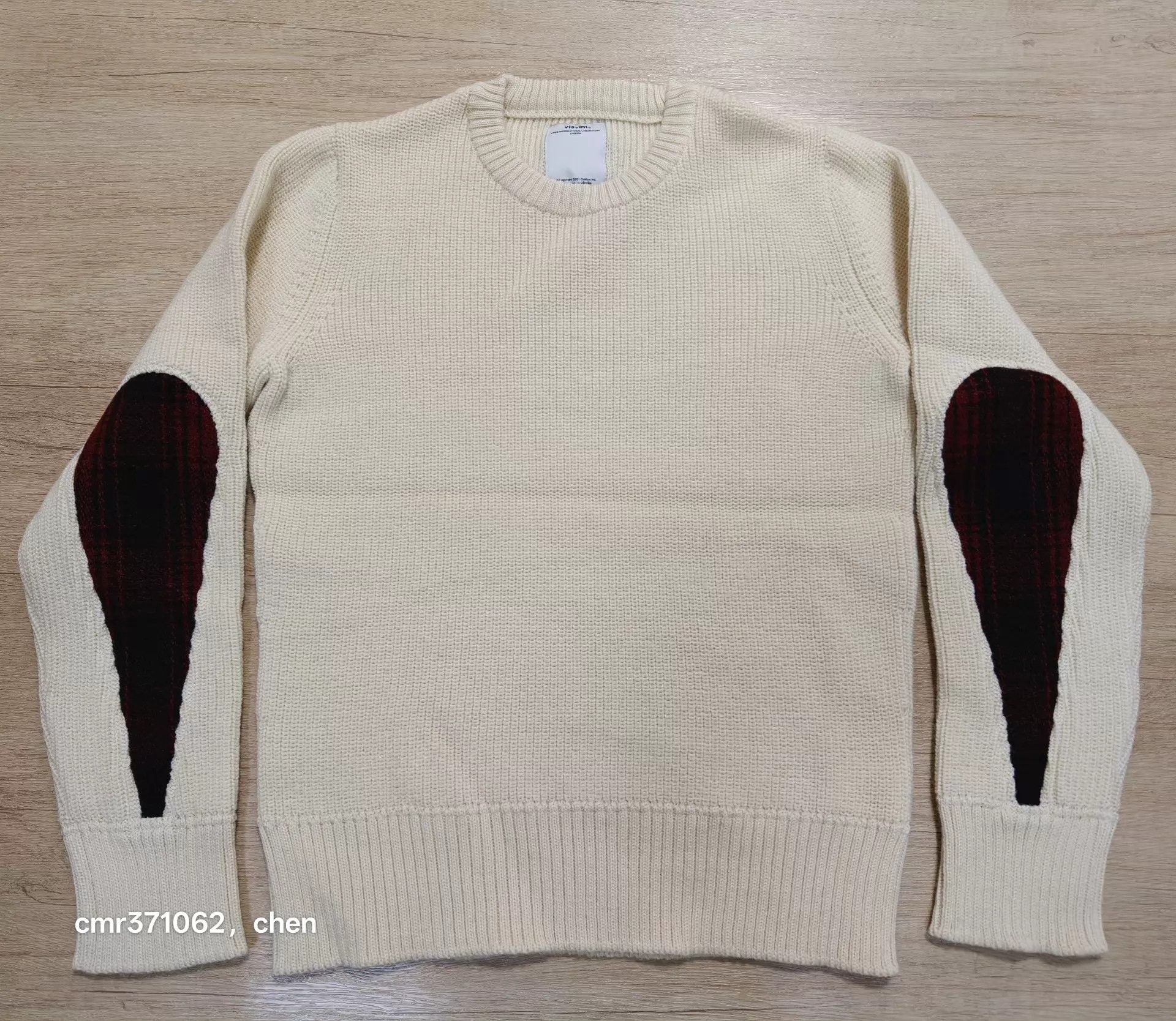 Visvim VISVIM 16AW SPOT ALBACORE CREW KNIT Ivory 1 Limited Size US S / EU 44-46 / 1 - 1 Thumbnail