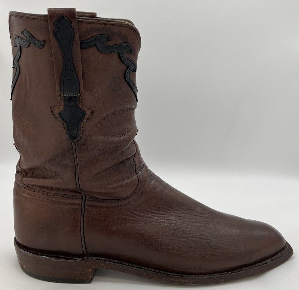 Lucchese LUCCHESE CLASSICS WHISKEY BURNISHED FLORENCE BUFFALO BOOTS Size US 13 / EU 46 - 8 Thumbnail