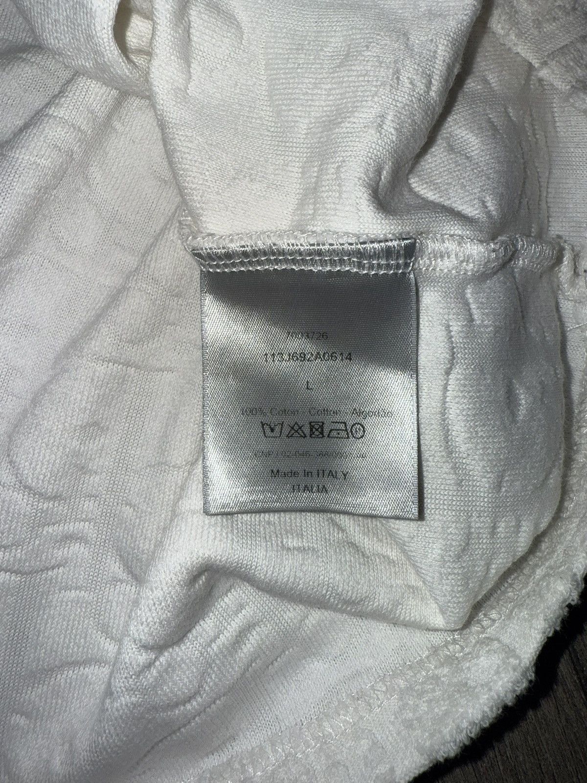 Dior Dior Oblique Terrycloth T-shirt (Dior Towel T-shirt) Size US L / EU 52-54 / 3 - 4 Thumbnail