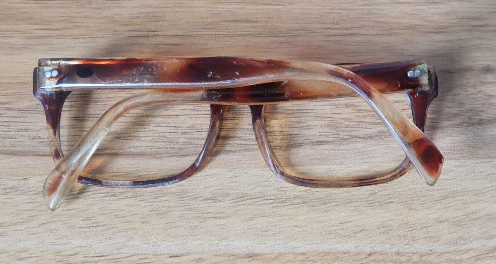 MCM Vintage MCM Peacock Glasses Brown Speckled Size ONE SIZE - 8 Thumbnail