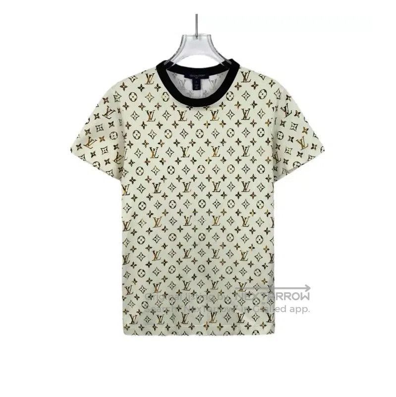 Louis Vuitton Louis Vuitton Beige Logo Women's T. Size XS / US 0-2 / IT 36-38 - 1 Thumbnail