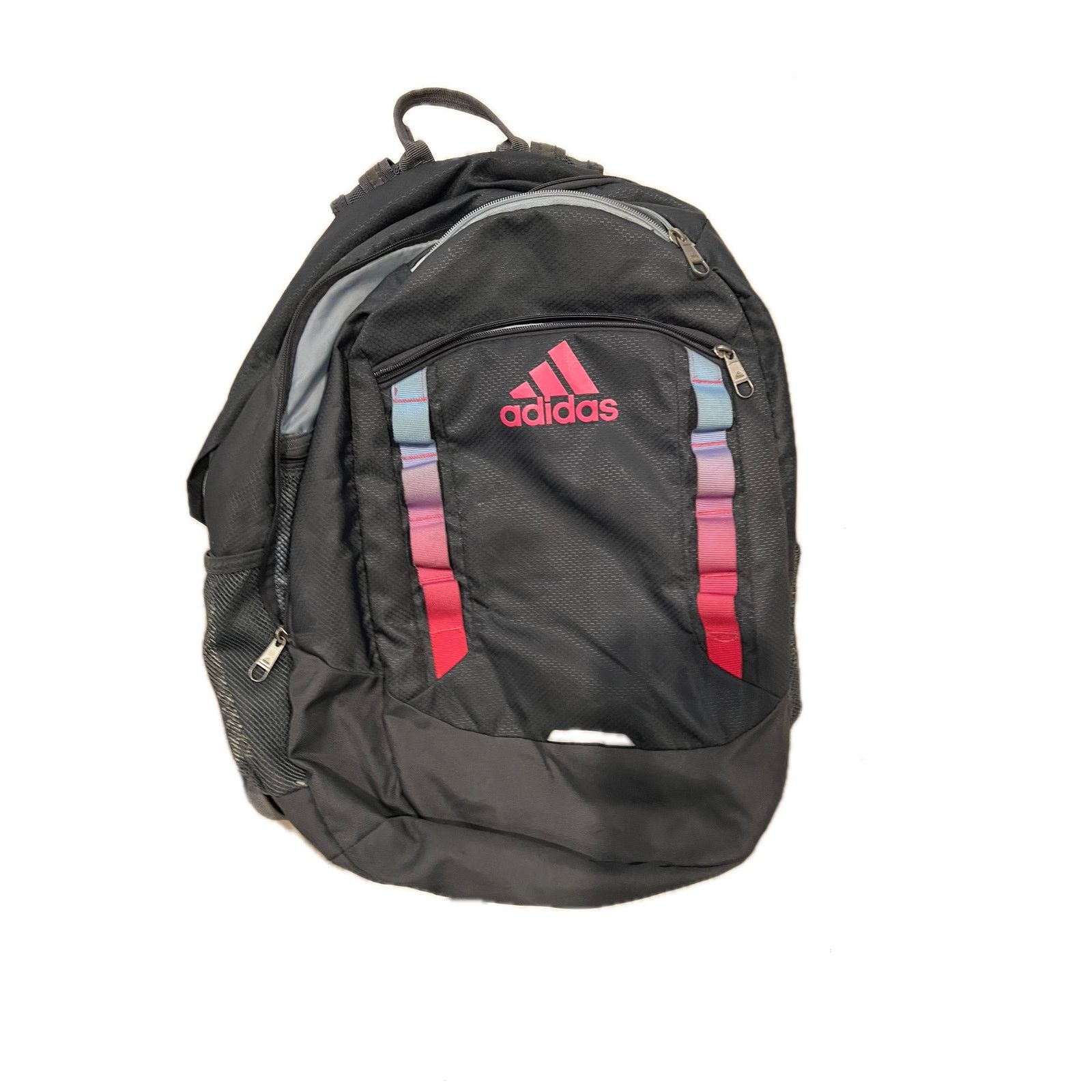 Adidas Adidas Excel 7 Black Pink Blue Shade Backpack Size 28 - 1 Thumbnail