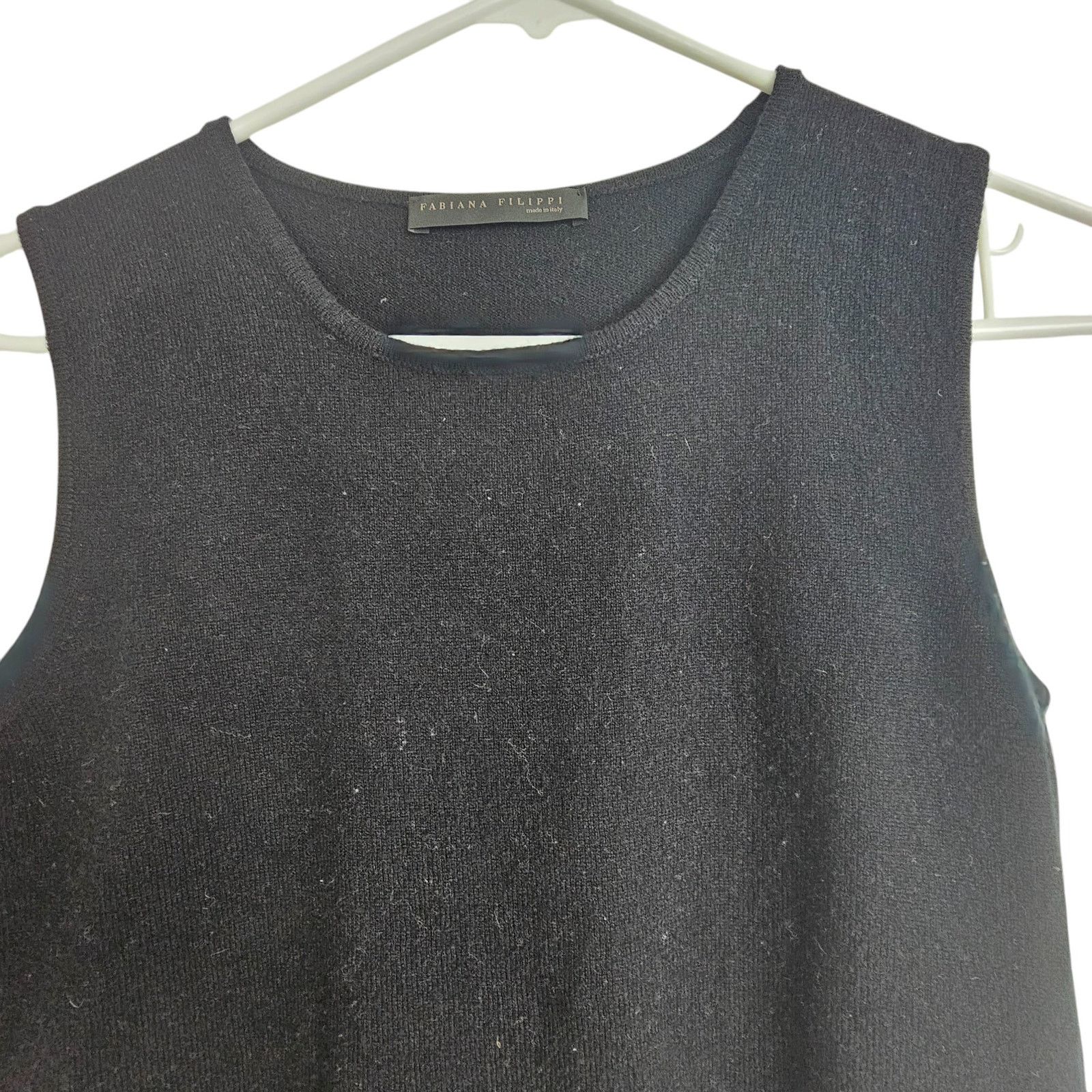 Fabiana Filippi Fabiana Filippi Cashmere Wool Silk Sweater Quiet Luxury Size XXS / US 00 / IT 34 - 2 Thumbnail