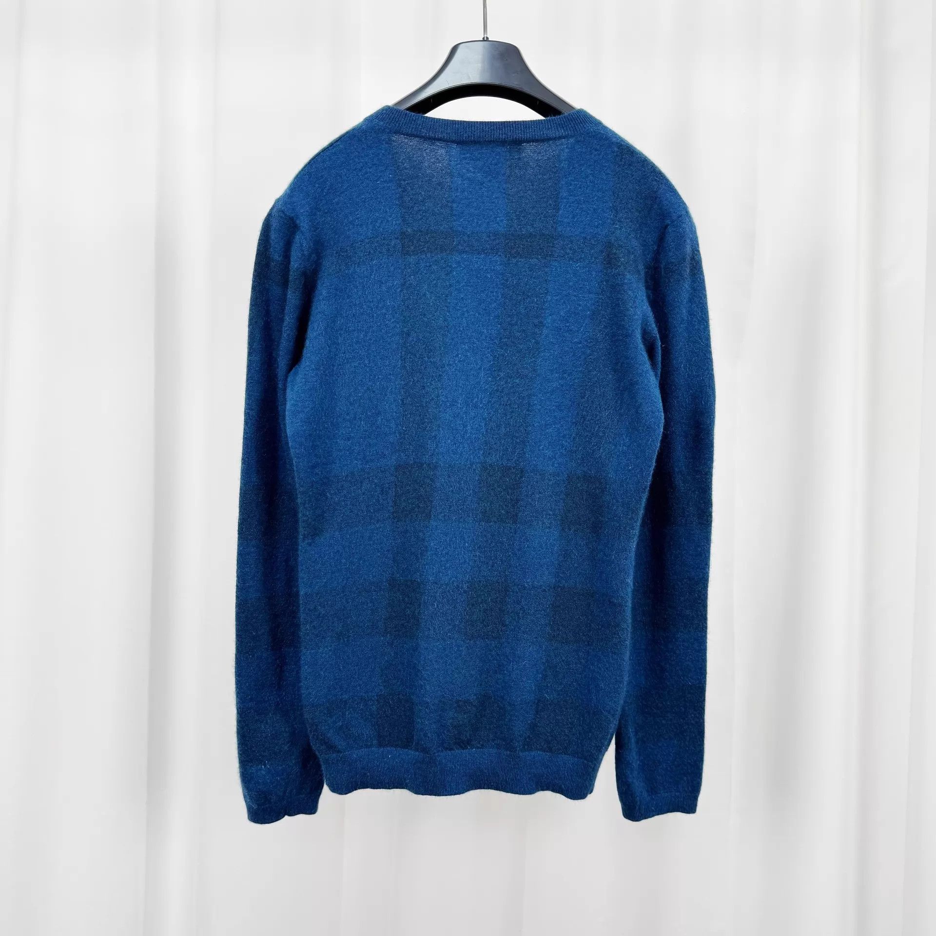 Burberry Burberry check cashmere knit sweater L 99 New Size L / US 10 / IT 46 - 2 Thumbnail
