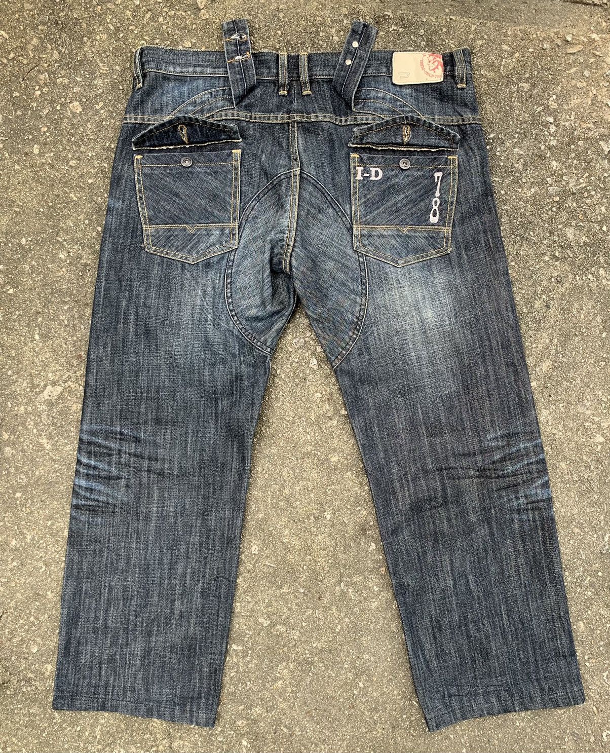 Diesel Rare.. Diesel Buckle Back Denim Jeans Pants Size US 40 / EU 56 - 17 Thumbnail
