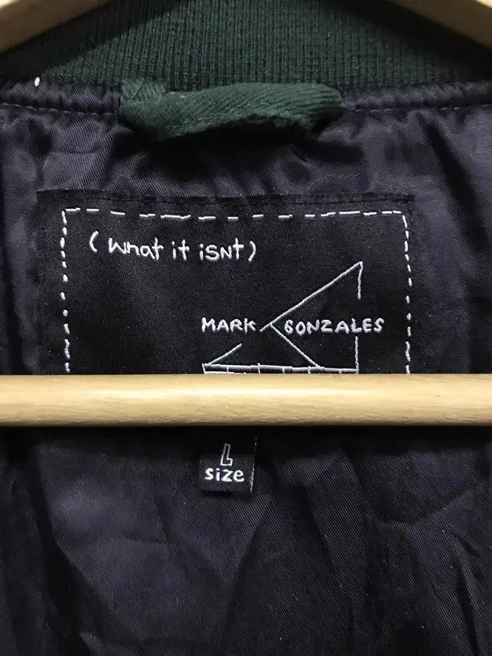 Vintage Vintage 2001 Mark Gonzales Skateboard Varsity Jackets Size US L / EU 52-54 / 3 - 8 Thumbnail