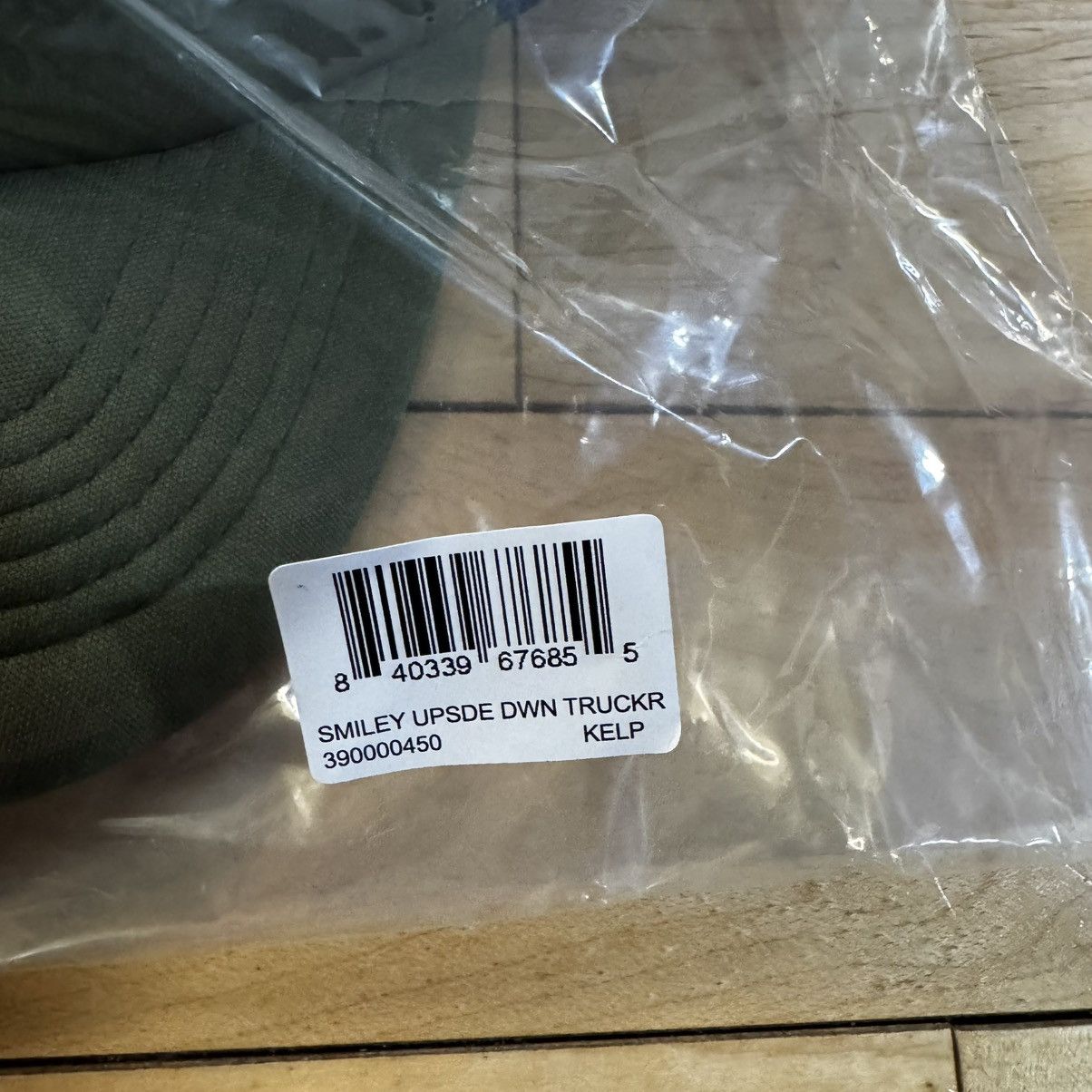 Market Chinatown Market Smiley Upside Down Trucker Hat Kelp Size ONE SIZE - 5 Thumbnail
