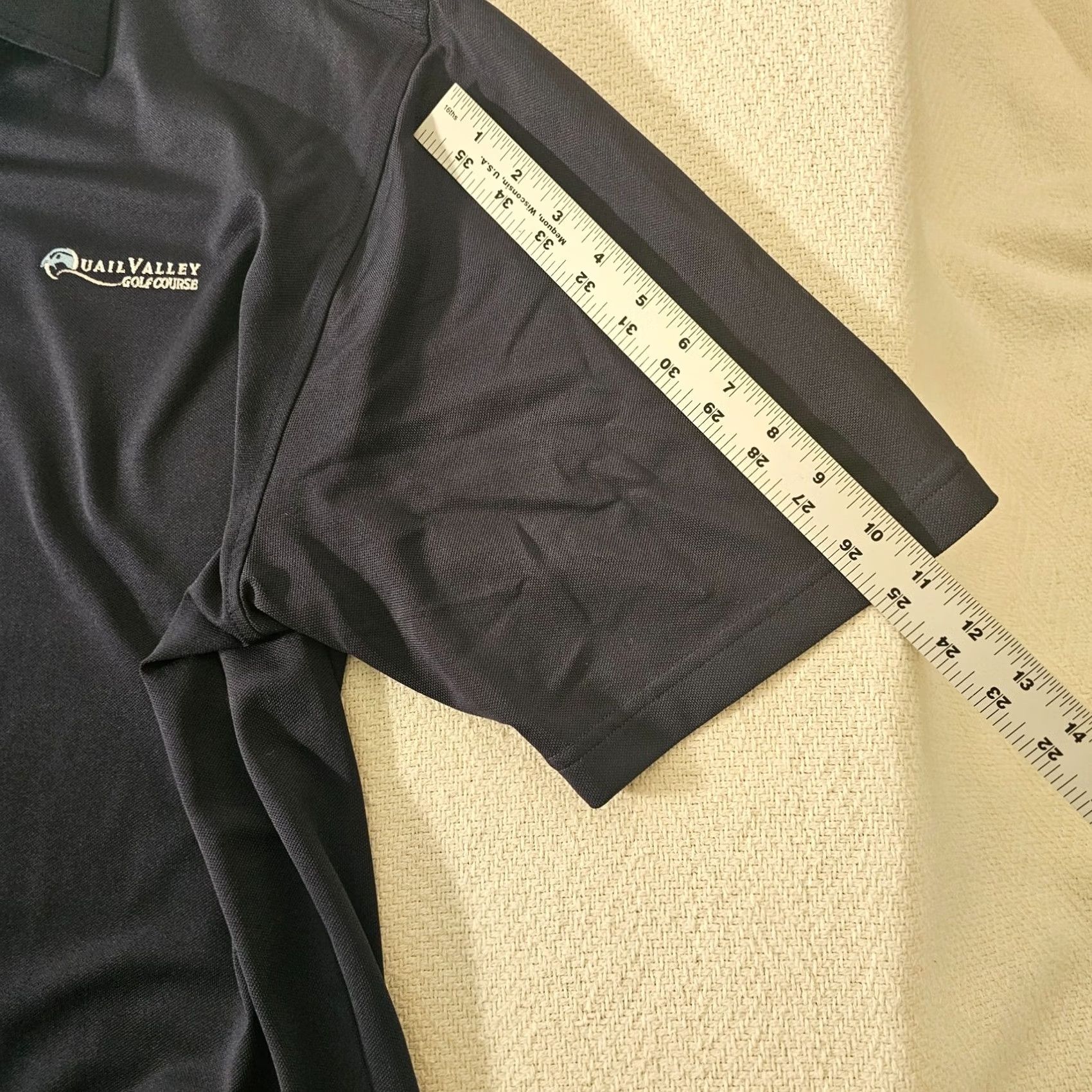 Footjoy FootJoy Polo Shirt Golf Spread Collar Navy Blue 46 Chest Regular Fit Short Sleeve Stretch Polyester Spandex Men XL L-shirt? Size US L / EU 52-54 / 3 - 7 Thumbnail