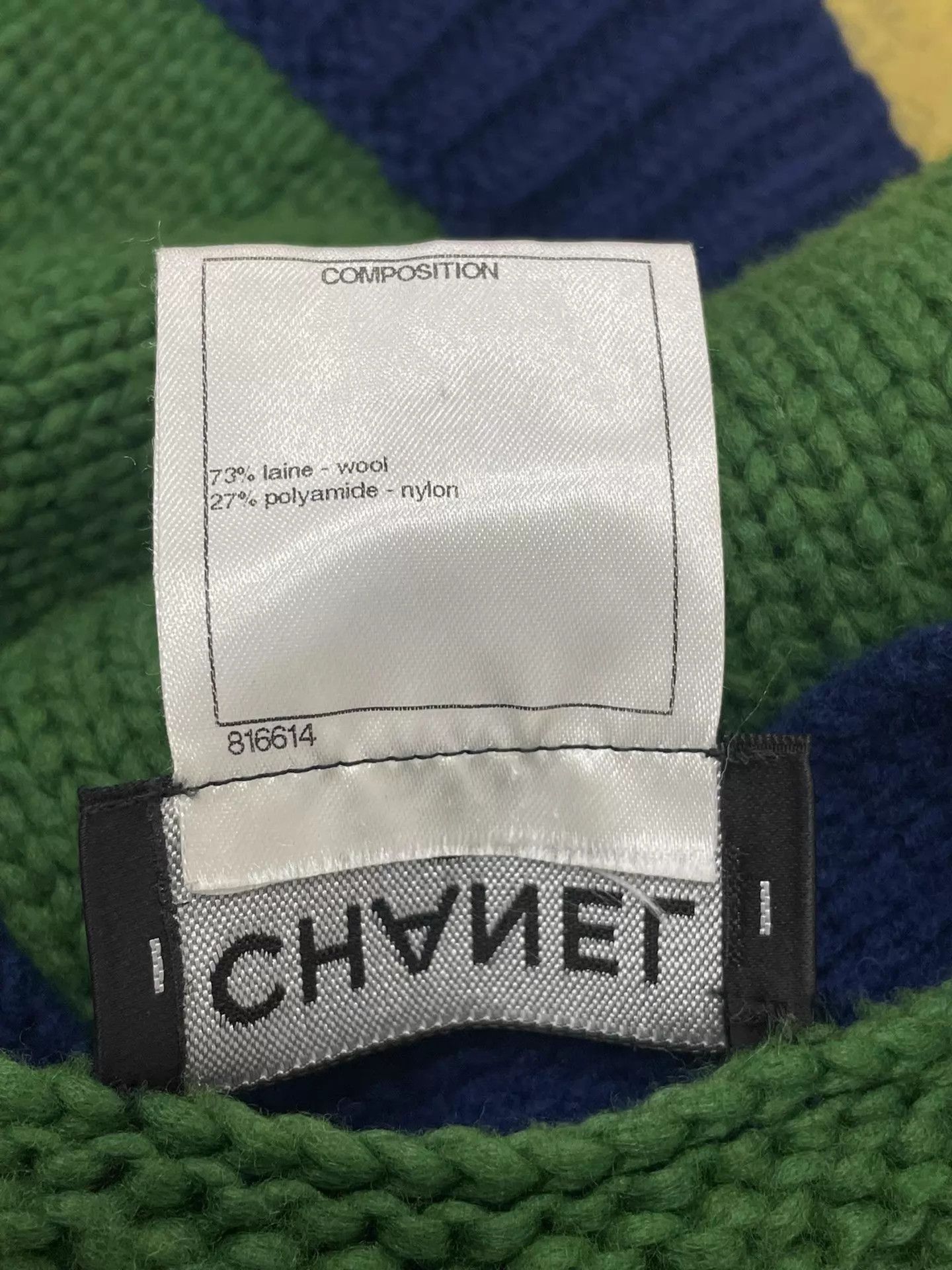 Chanel Chanel Salzburg Green Blue Trim Daisy Knit Cardigan Size 36 Size XS / US 0-2 / IT 36-38 - 5 Thumbnail