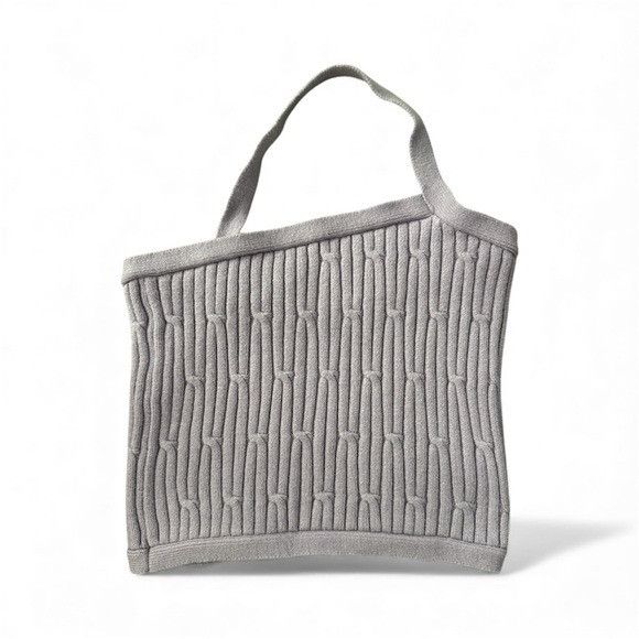 Other Queen of Jetlags x NA-KD Lavender One Shoulder Knit Cropped Size M / US 6-8 / IT 42-44 - 2 Thumbnail