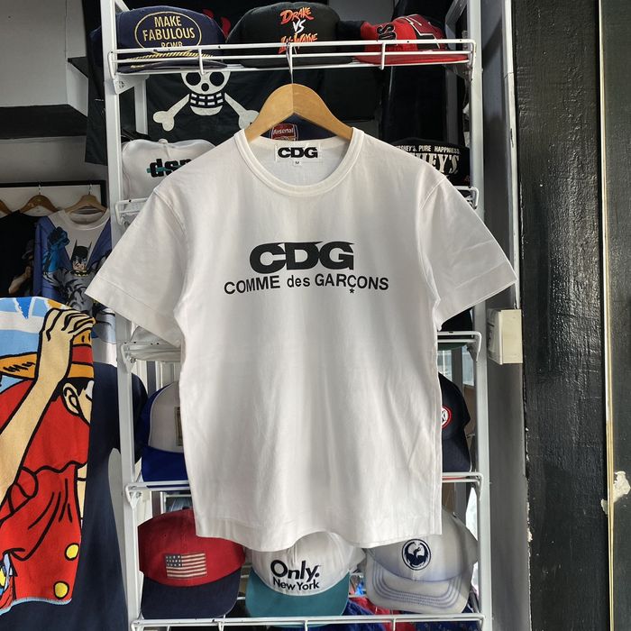 Very Rare Rare Comme des Garcons CDG Spell Out Tee Grailed