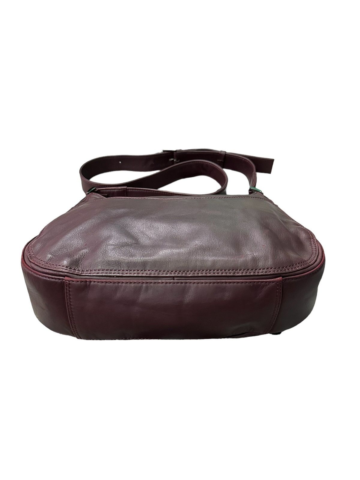 Vintage ISSEY MIYAKE SOFT LEATHER CROSSBODY BAG Size ONE SIZE - 7 Thumbnail