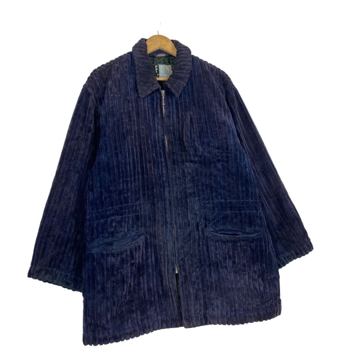 Japanese Brand × Kansai Yamamoto Kansai Jeans corduroy zipper jacket Size US L / EU 52-54 / 3 - 3 Thumbnail